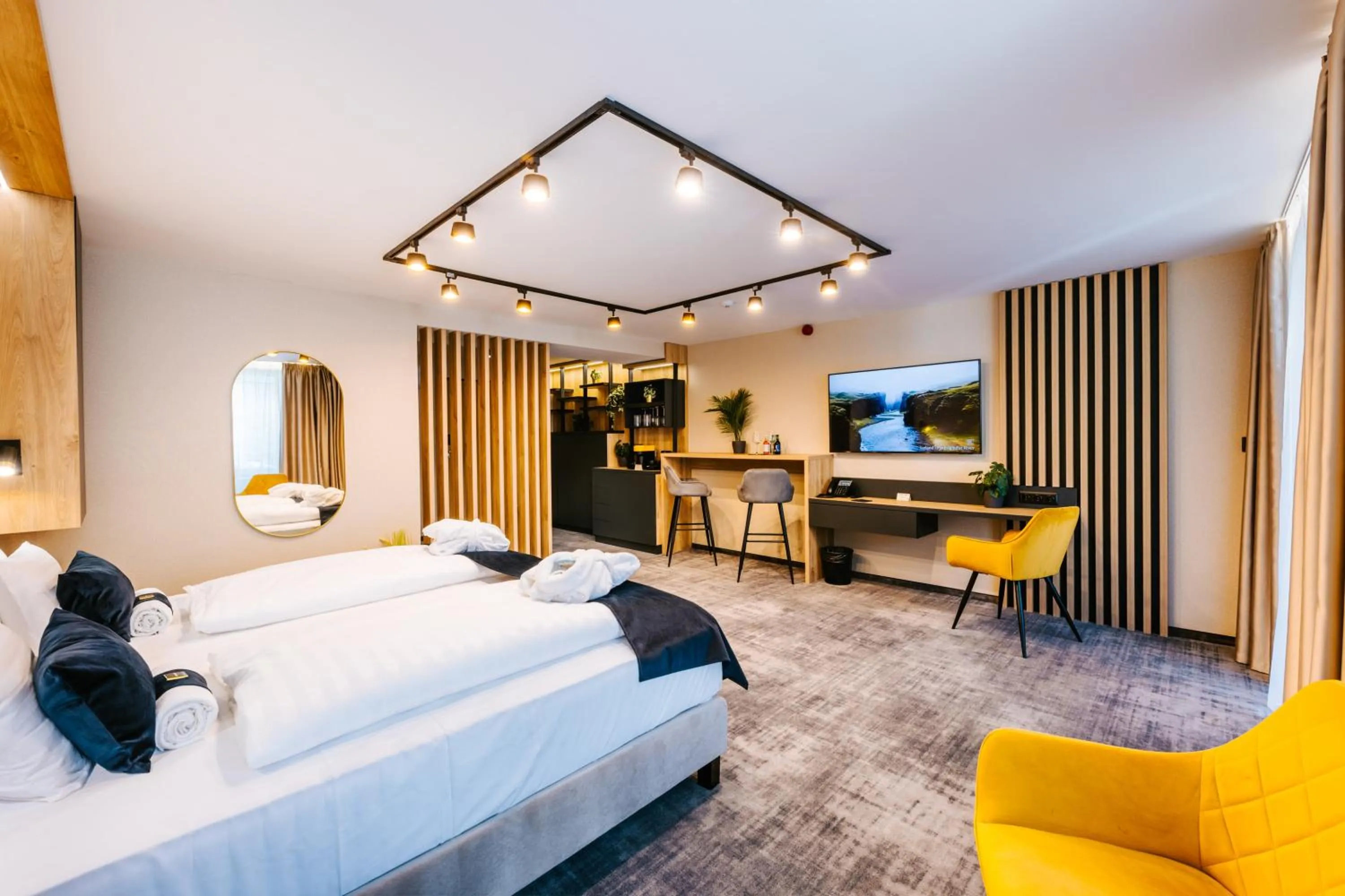 King Room with Spa Bath in Hotel Auris