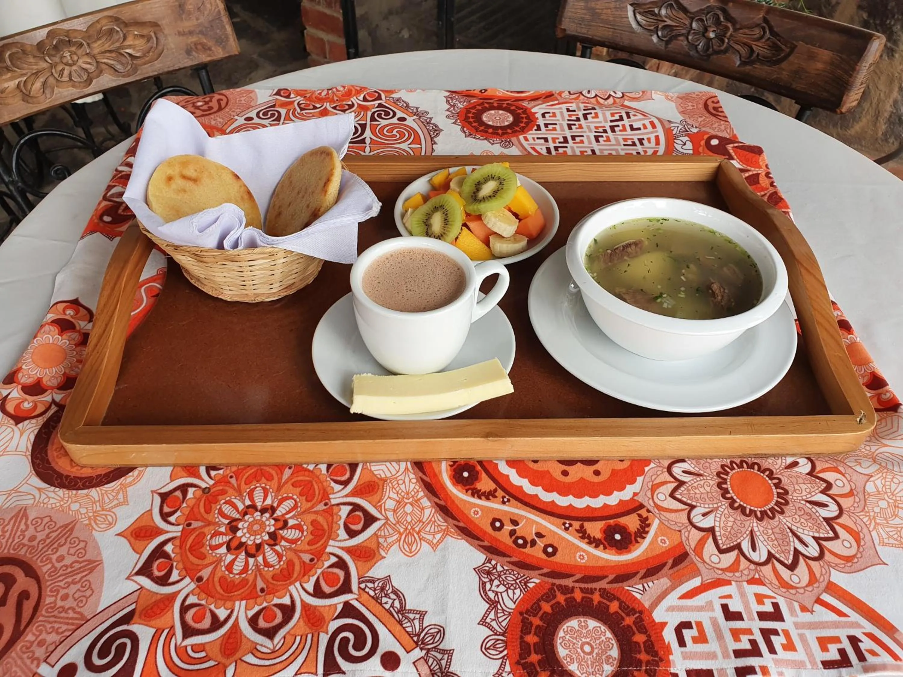 Breakfast in Hotel Quinta de Santa Ana