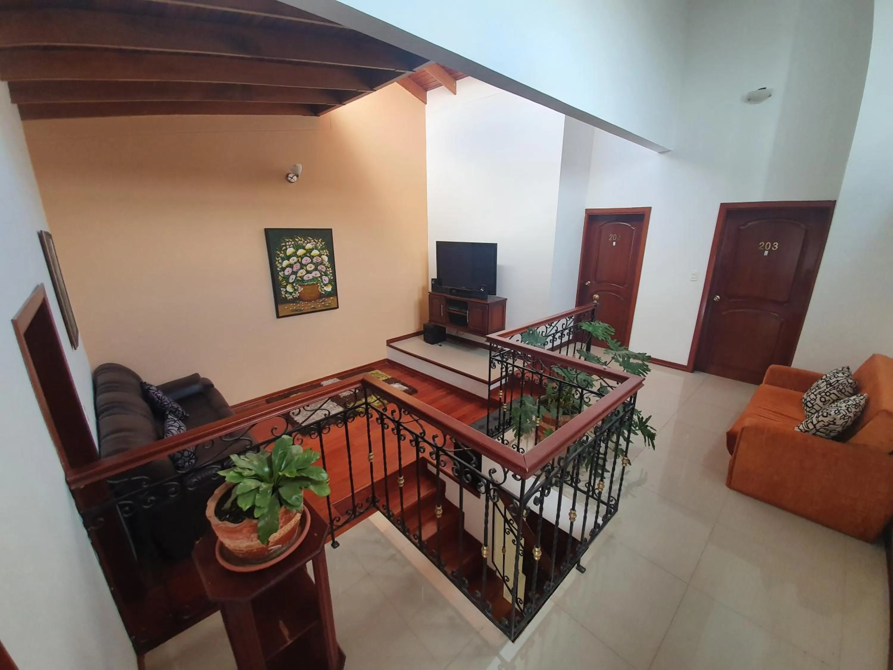 Living room in Hotel Quinta de Santa Ana