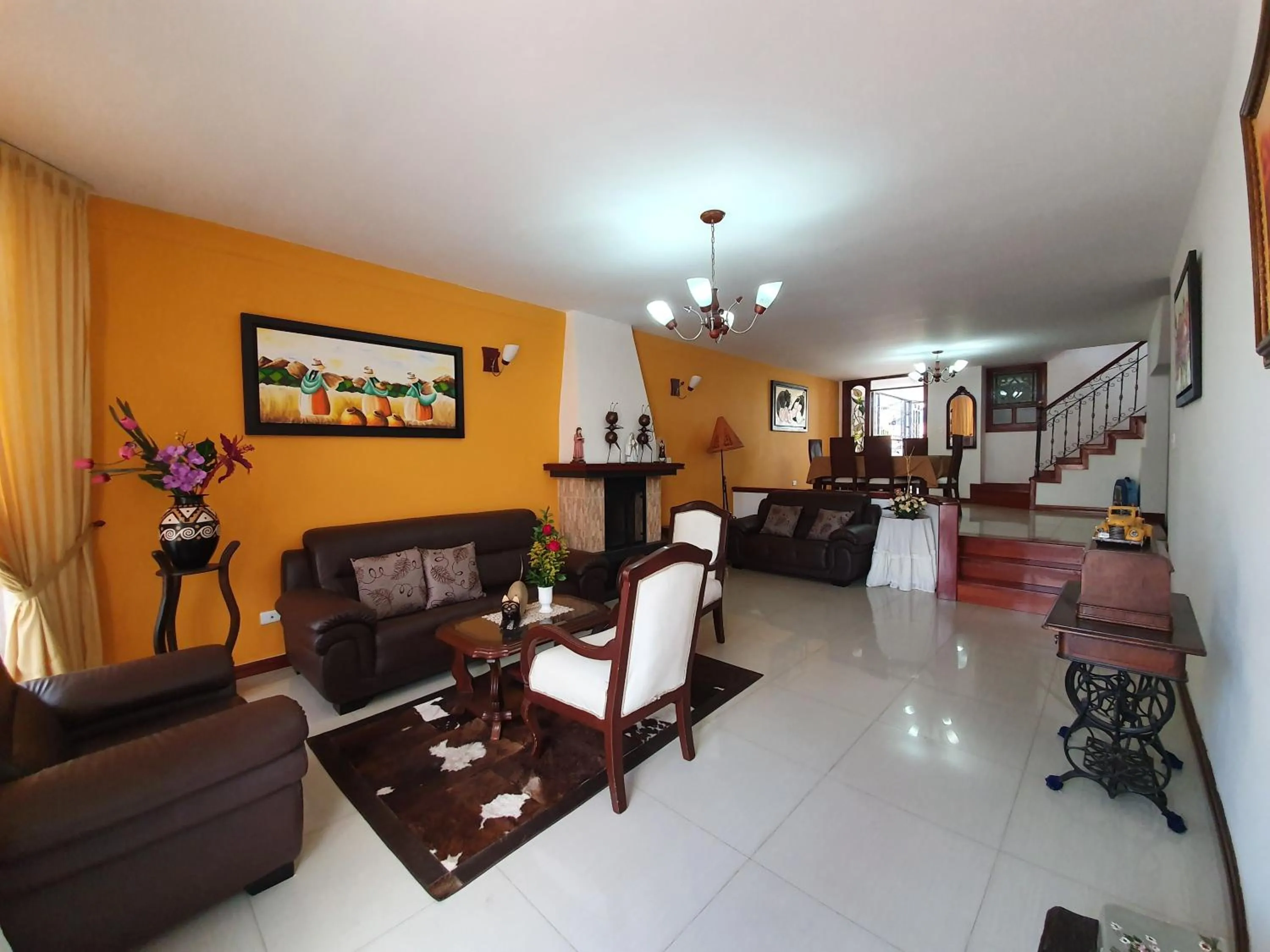 Living room in Hotel Quinta de Santa Ana
