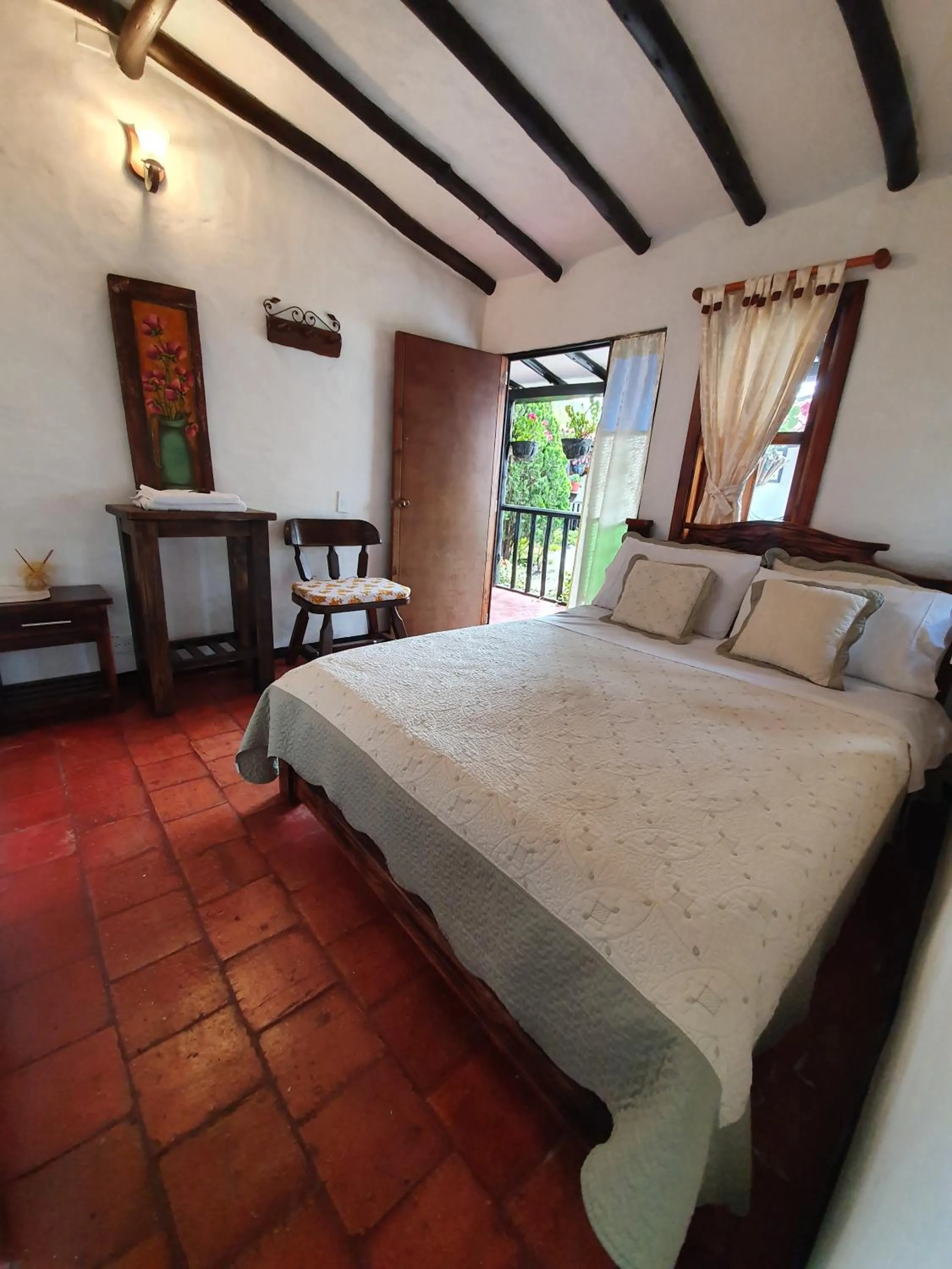 Bedroom in Hotel Quinta de Santa Ana