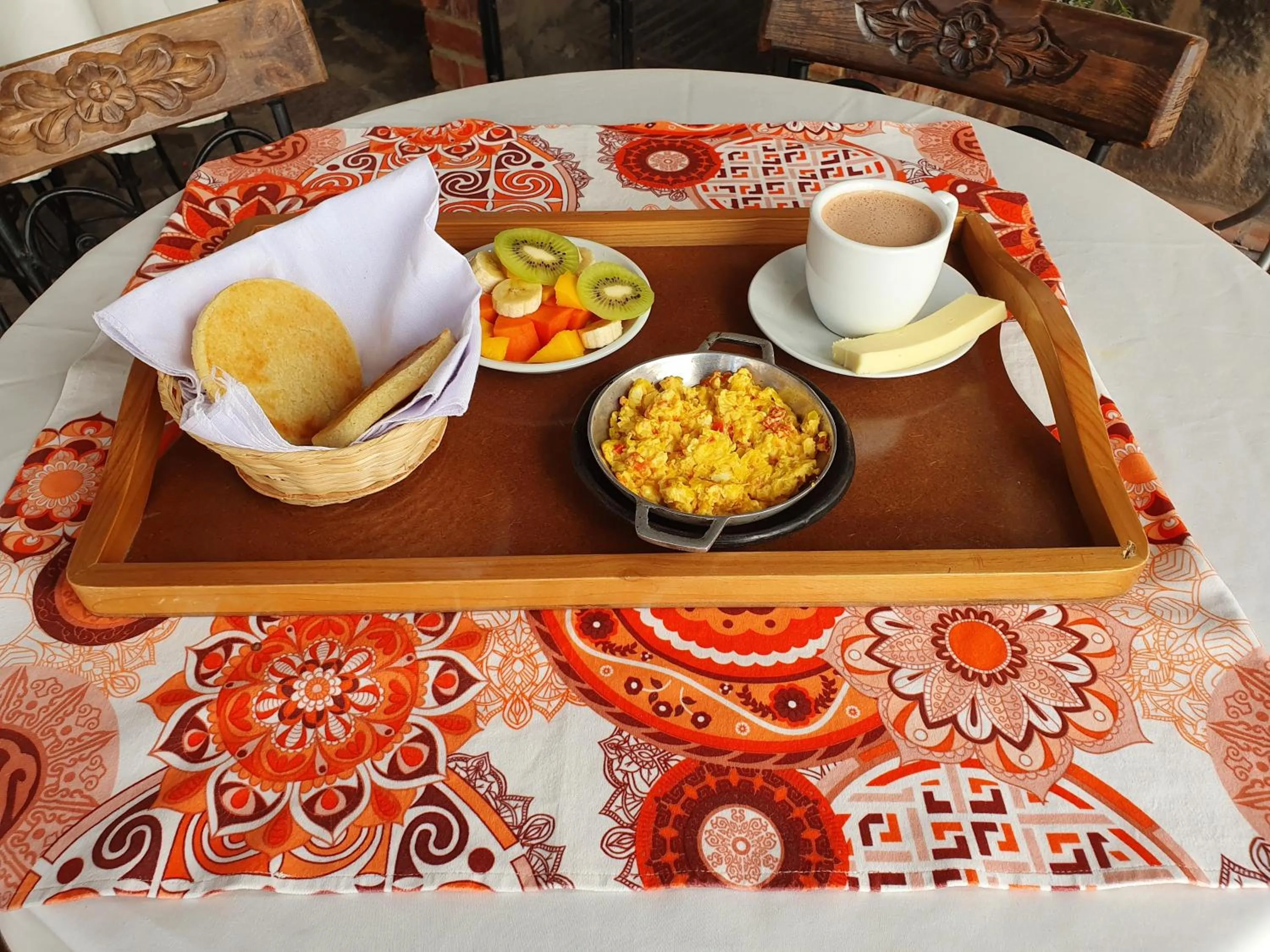 Breakfast in Hotel Quinta de Santa Ana