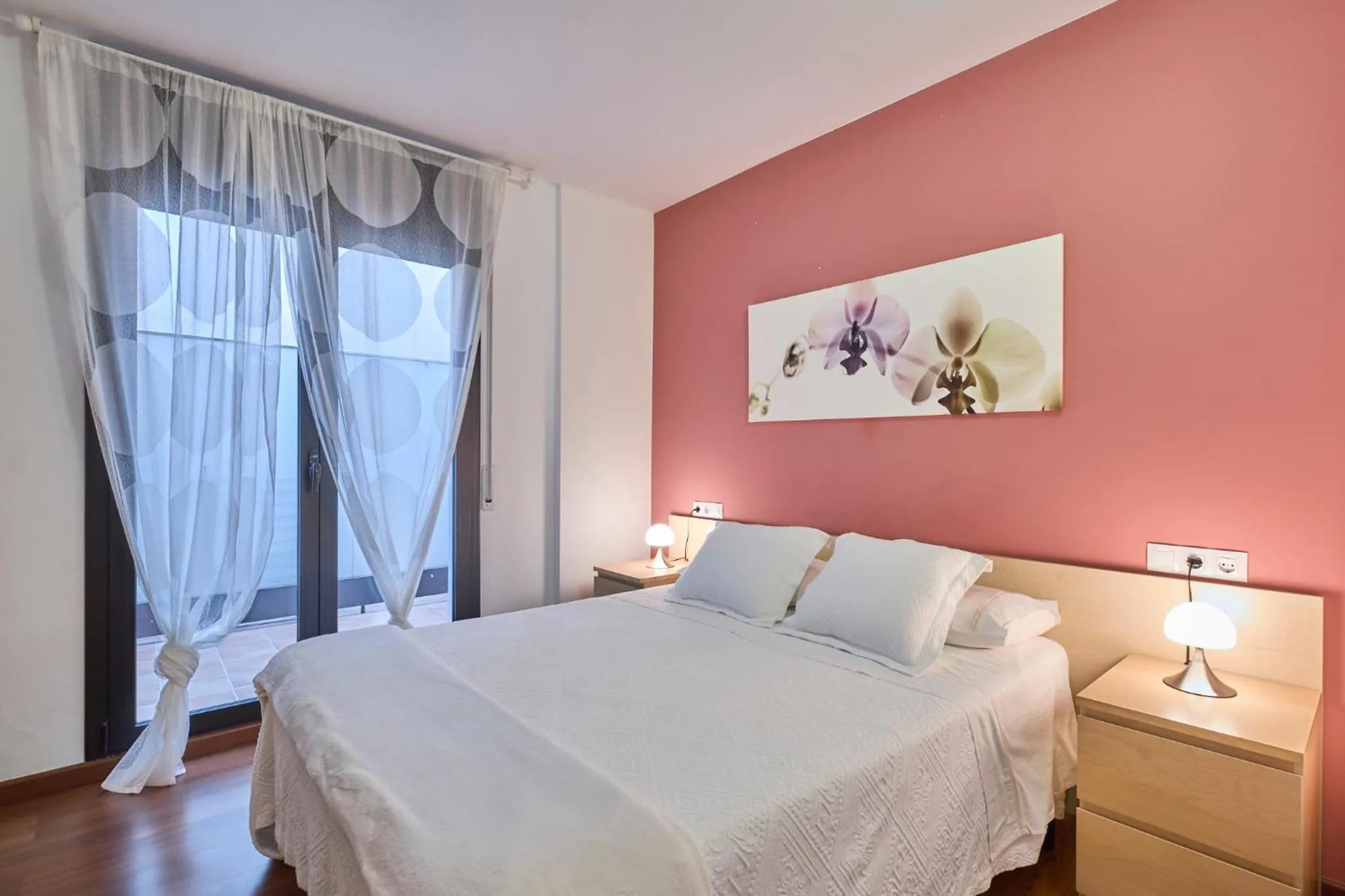 Patio, Bed in Little Home Girona