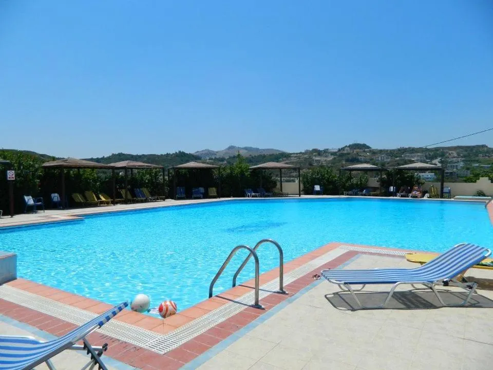 Swimming pool in Telhinis Hotel & Apartments