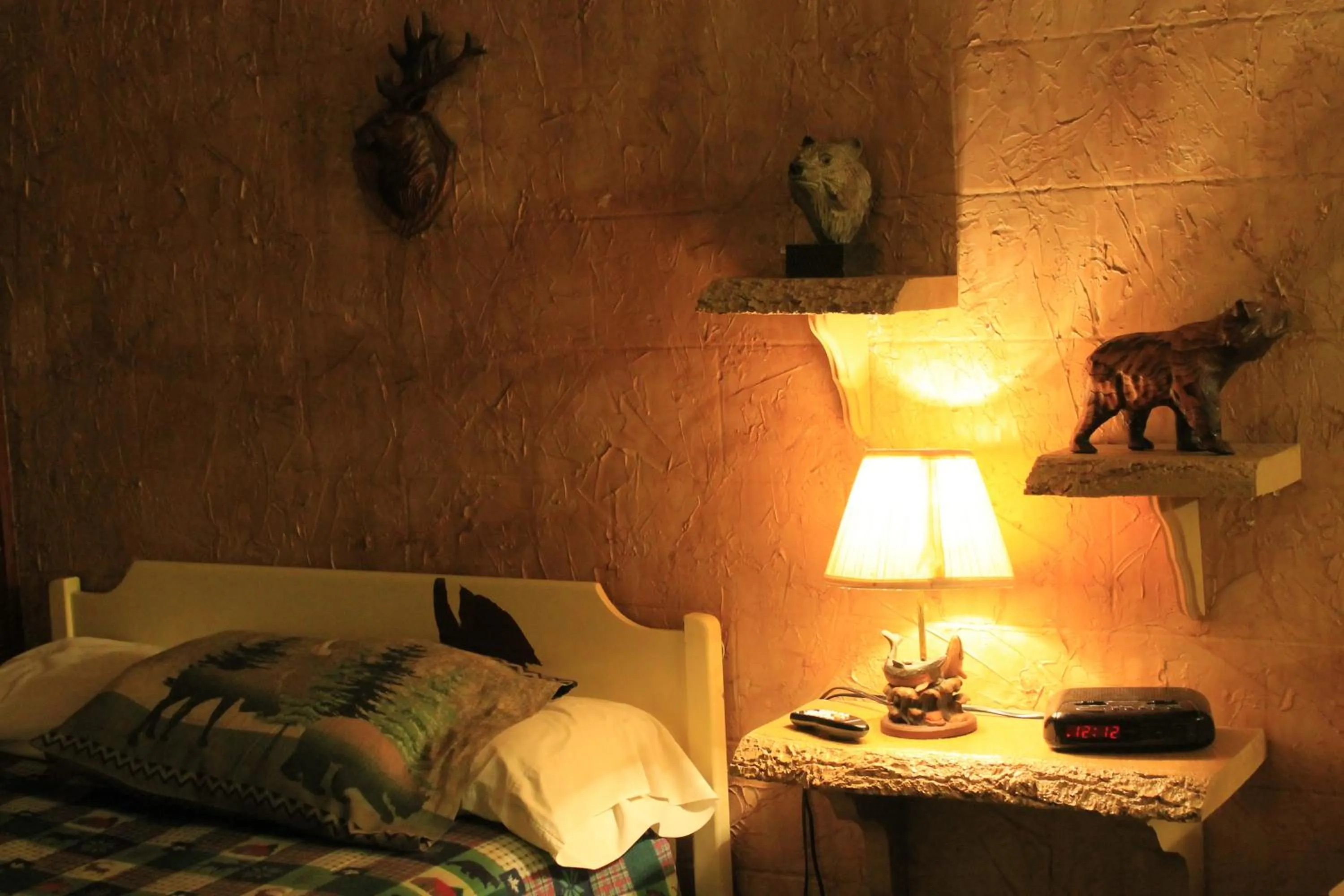 Bed in Chateau Lodge