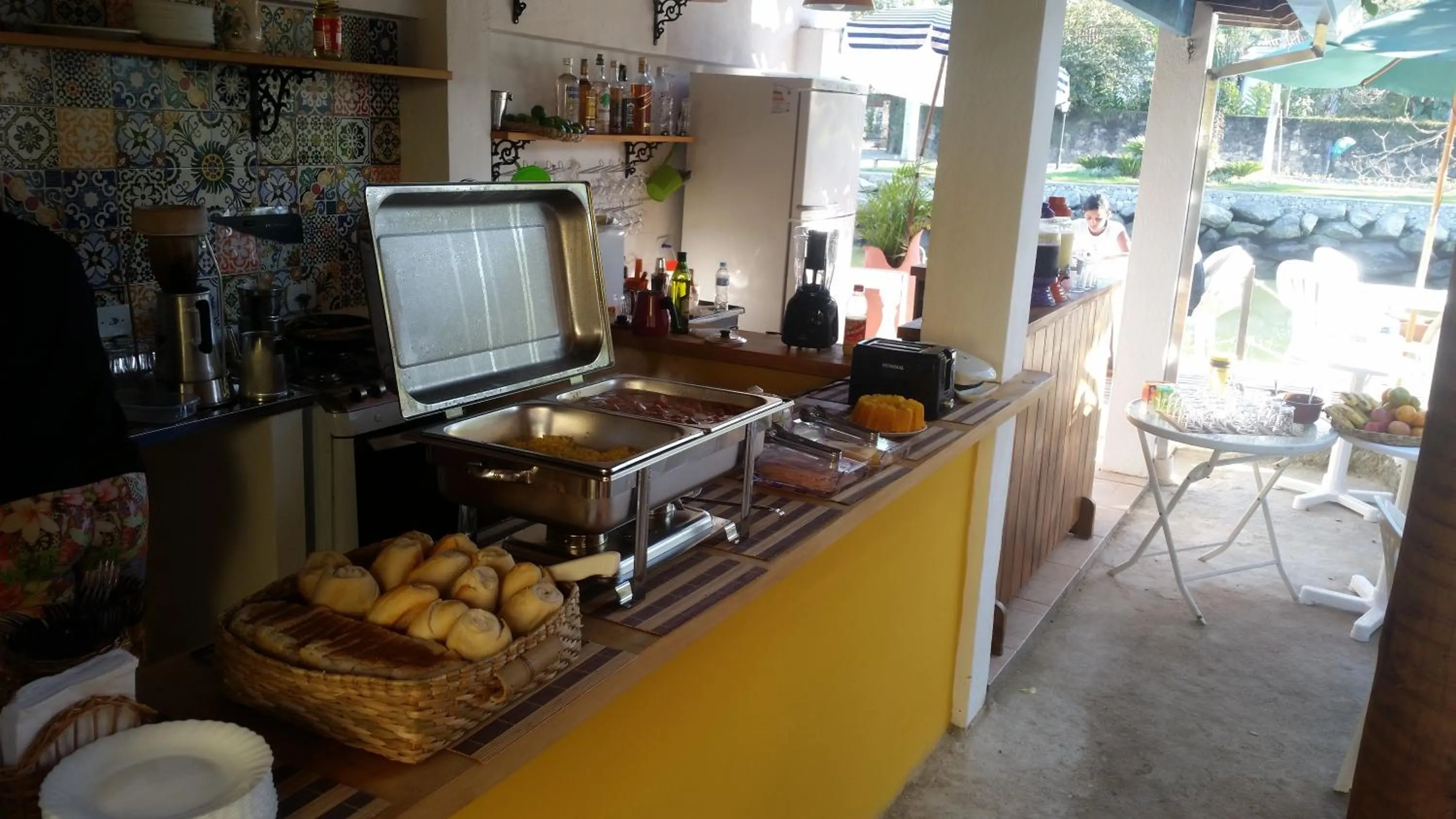 Lounge or bar in Maracujá Hostel