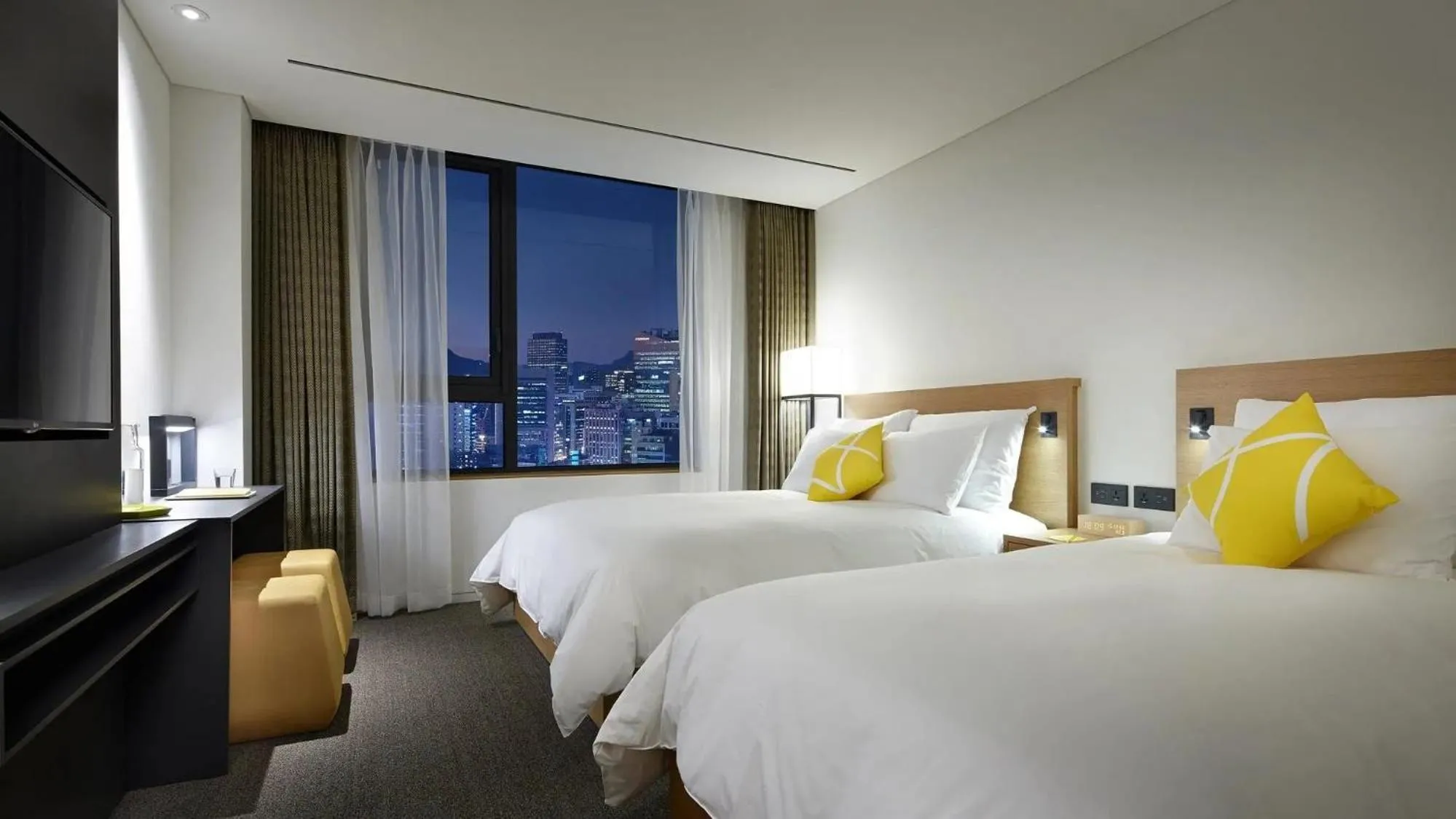 Bed in L7 MYEONGDONG by LOTTE HOTELS