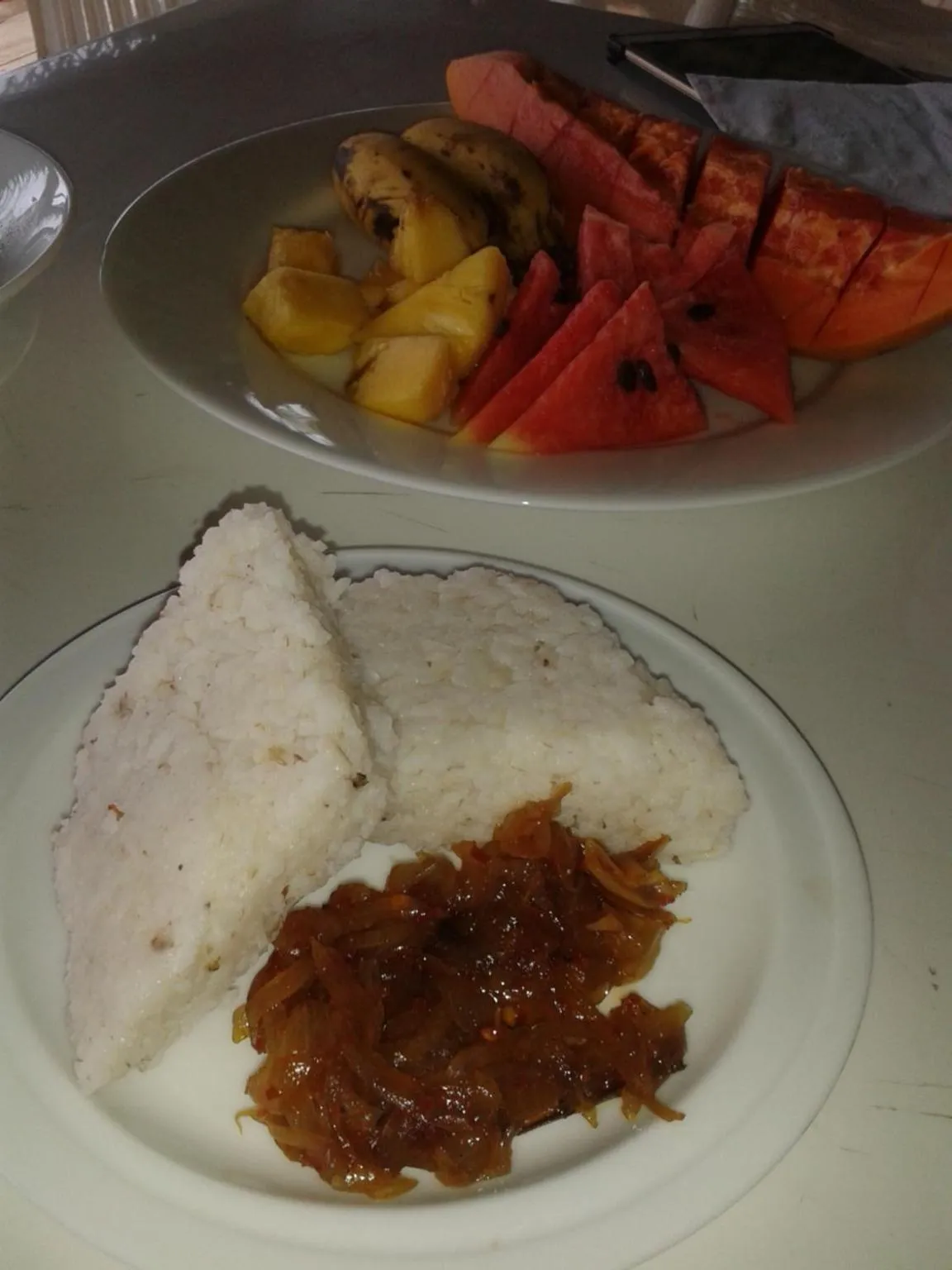 Food close-up in Hideaway Lodge
