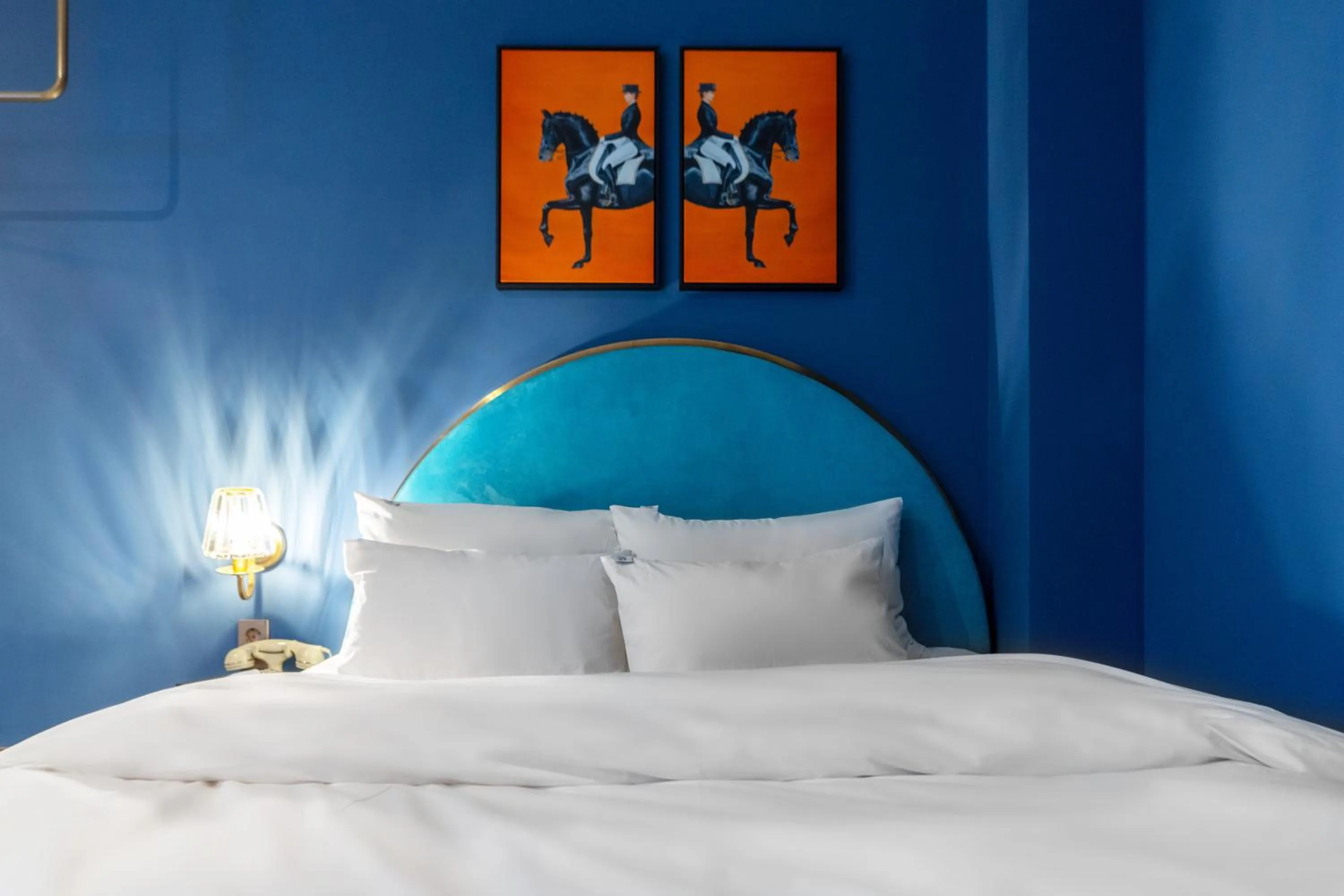 Bed in Hotel Ippda Wonju