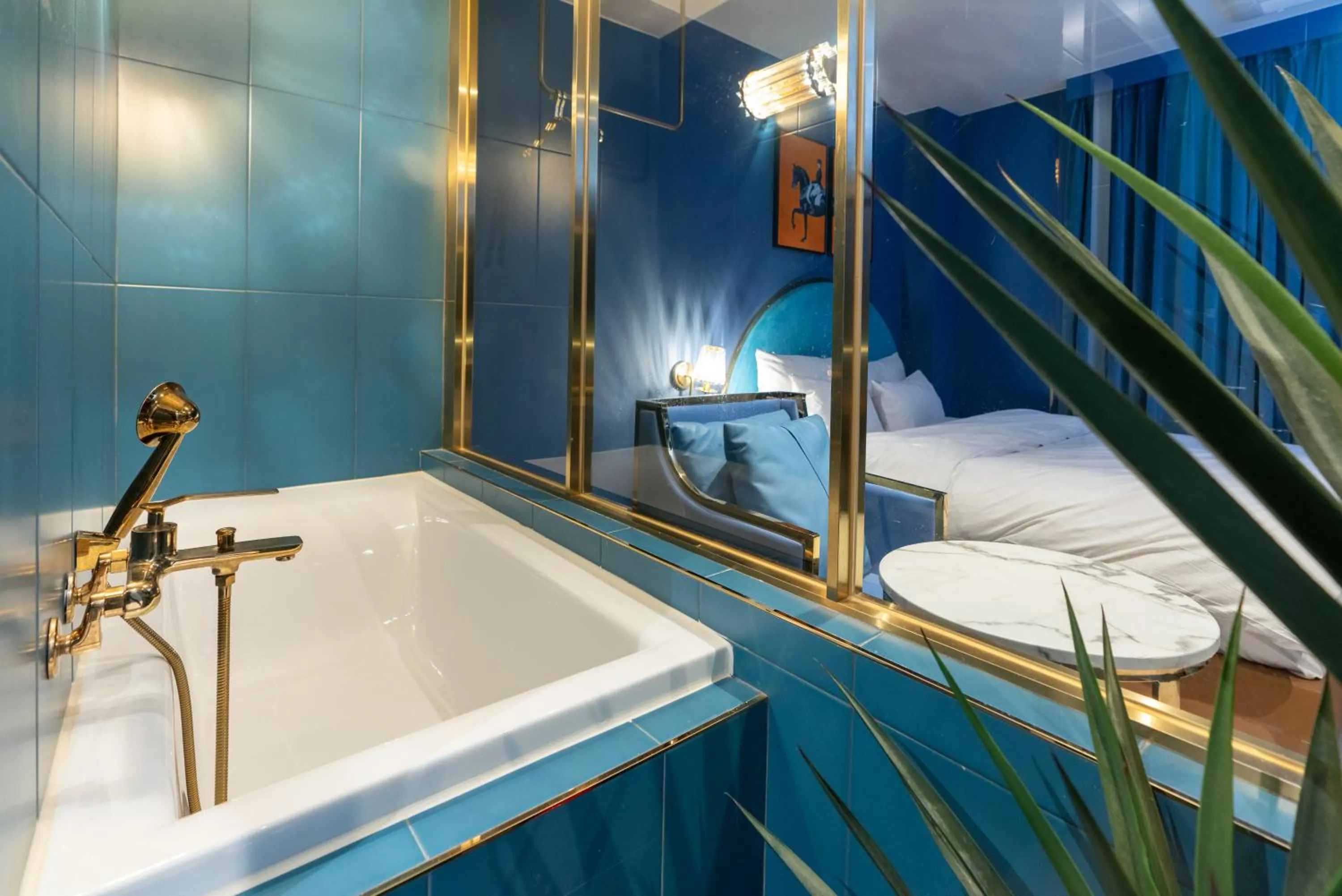 Bath, Bed in Hotel Ippda Wonju