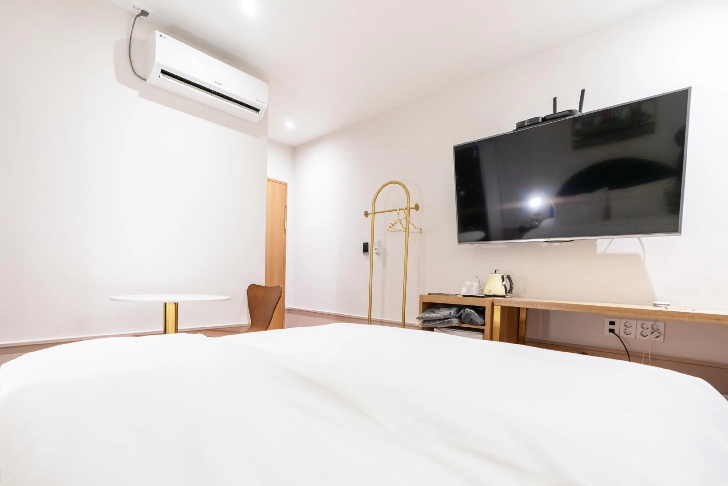 Bed in Hotel Ippda Wonju