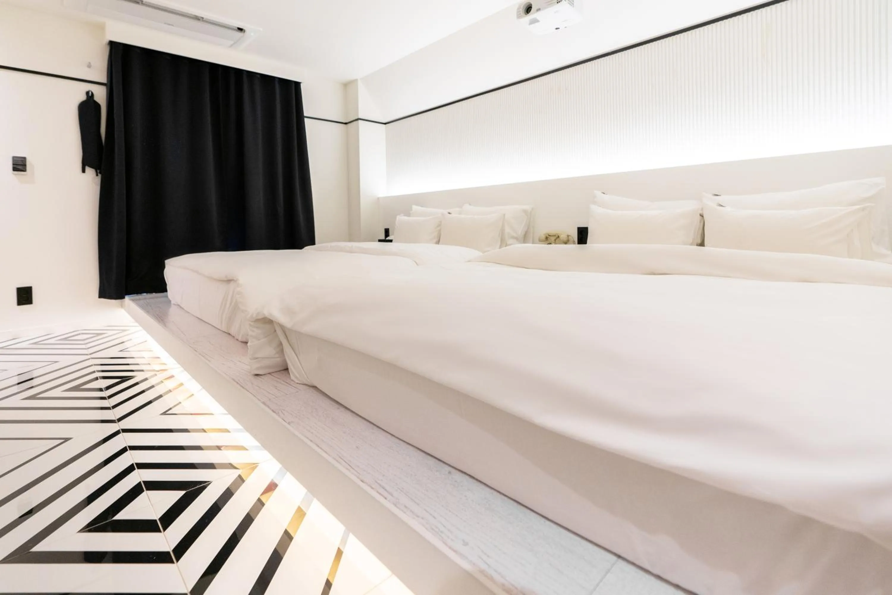 Bed in Hotel Ippda Wonju