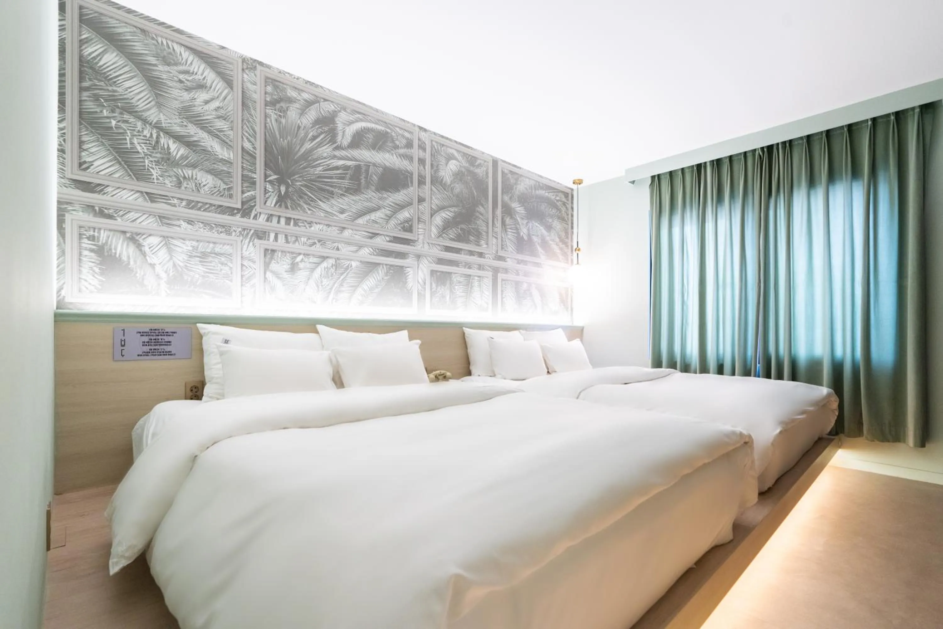 Bed in Hotel Ippda Wonju