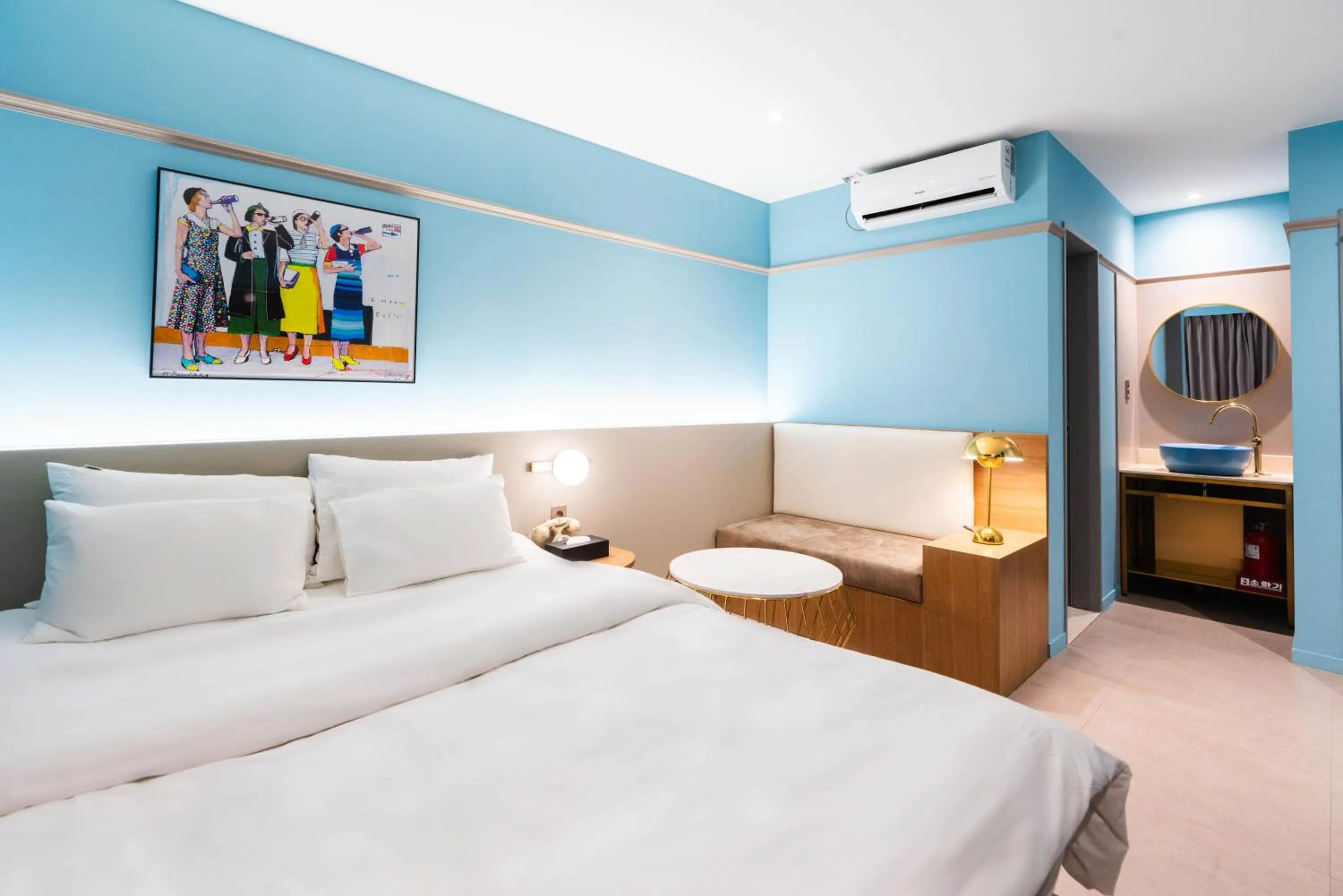 Bedroom, Bed in Hotel Ippda Wonju