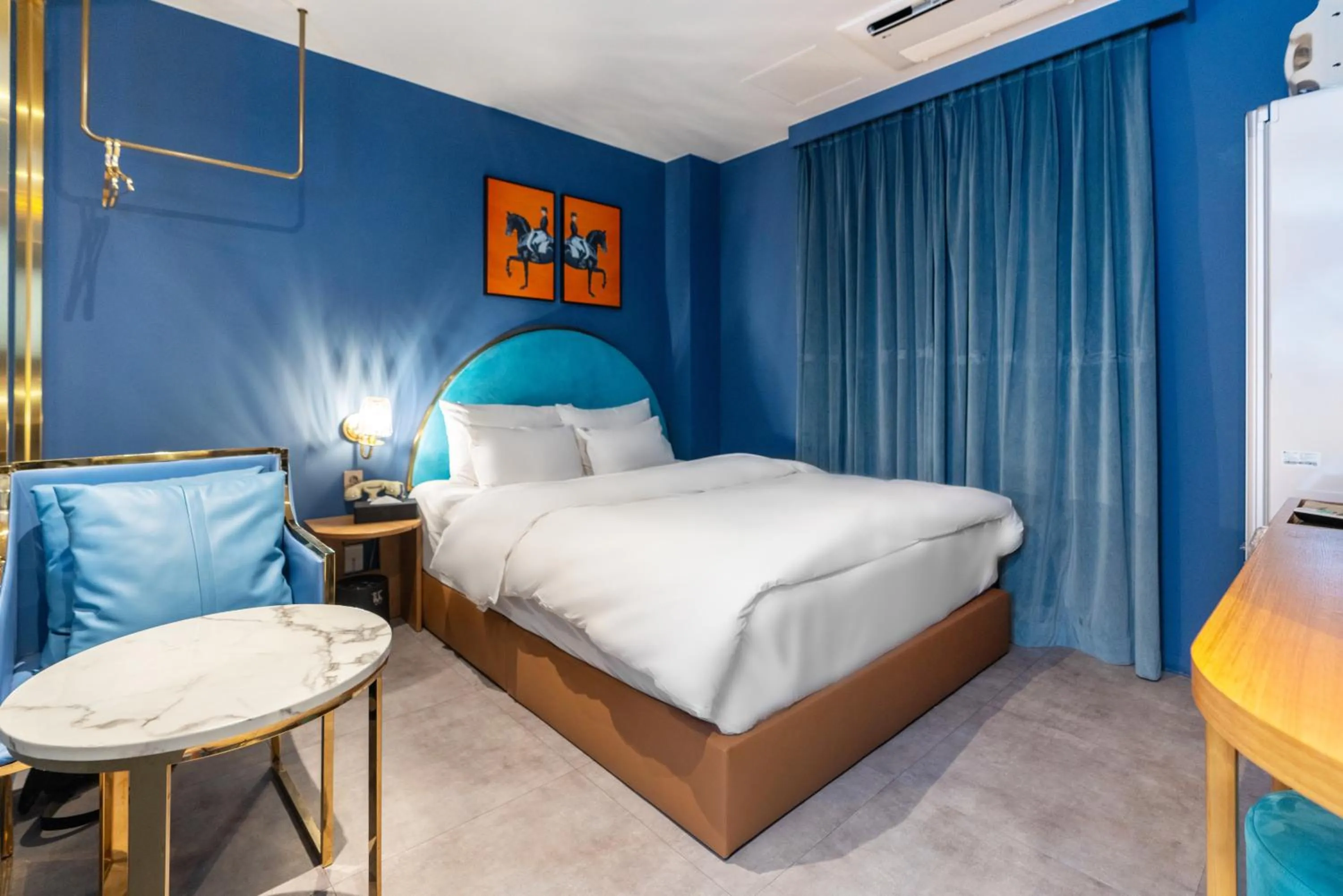 Bed in Hotel Ippda Wonju