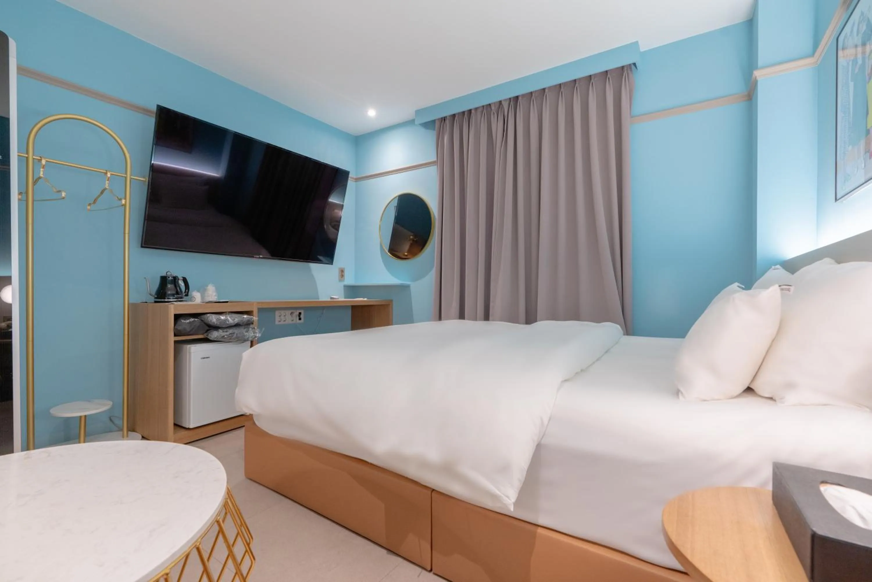 Bed in Hotel Ippda Wonju