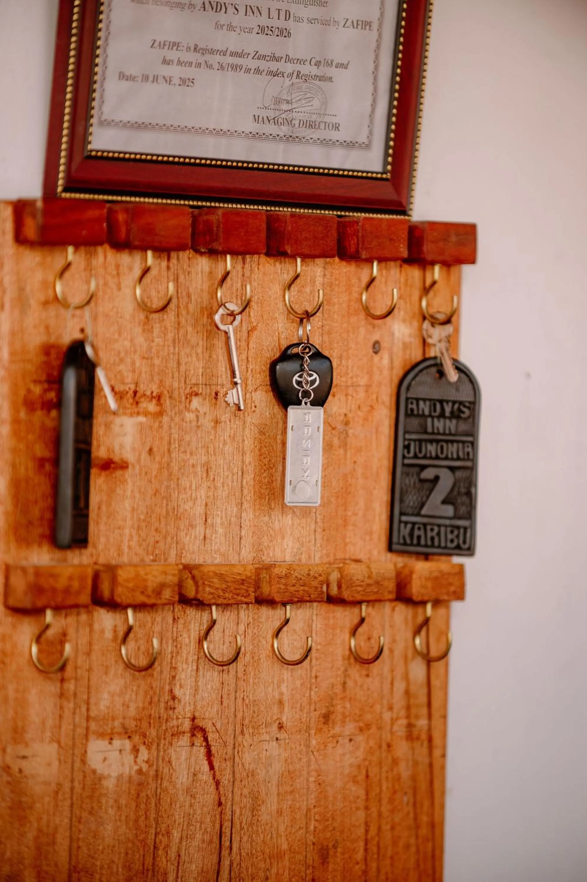 Property building in Andy's Inn