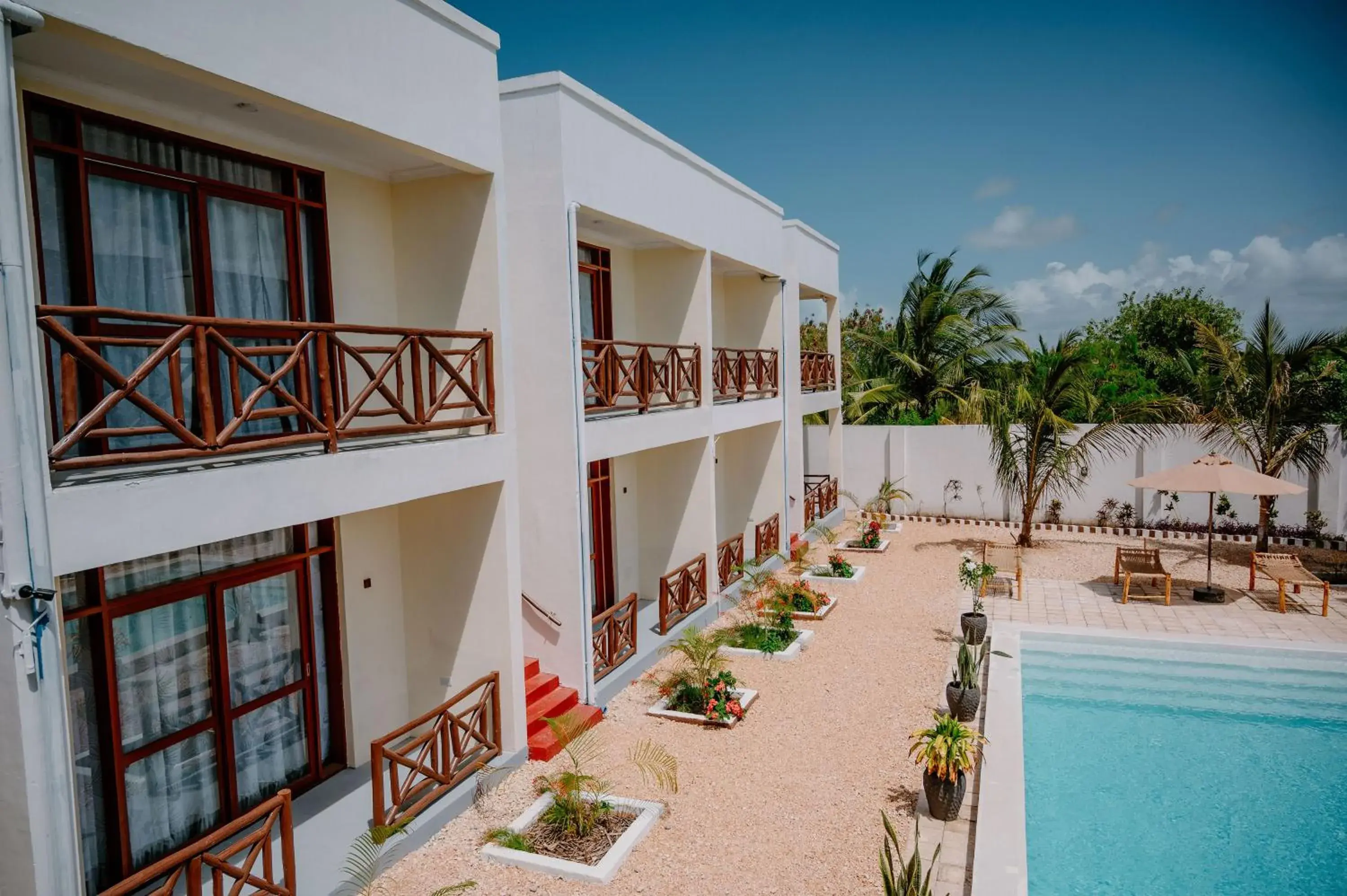 Property building in Andy's Inn Property building in Andy's Inn