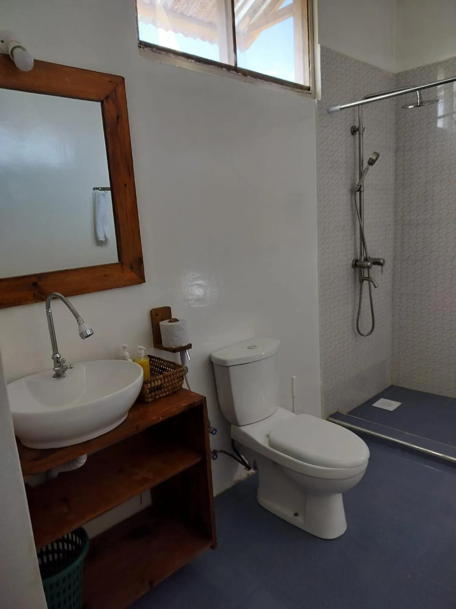 Toilet in Andy's Inn