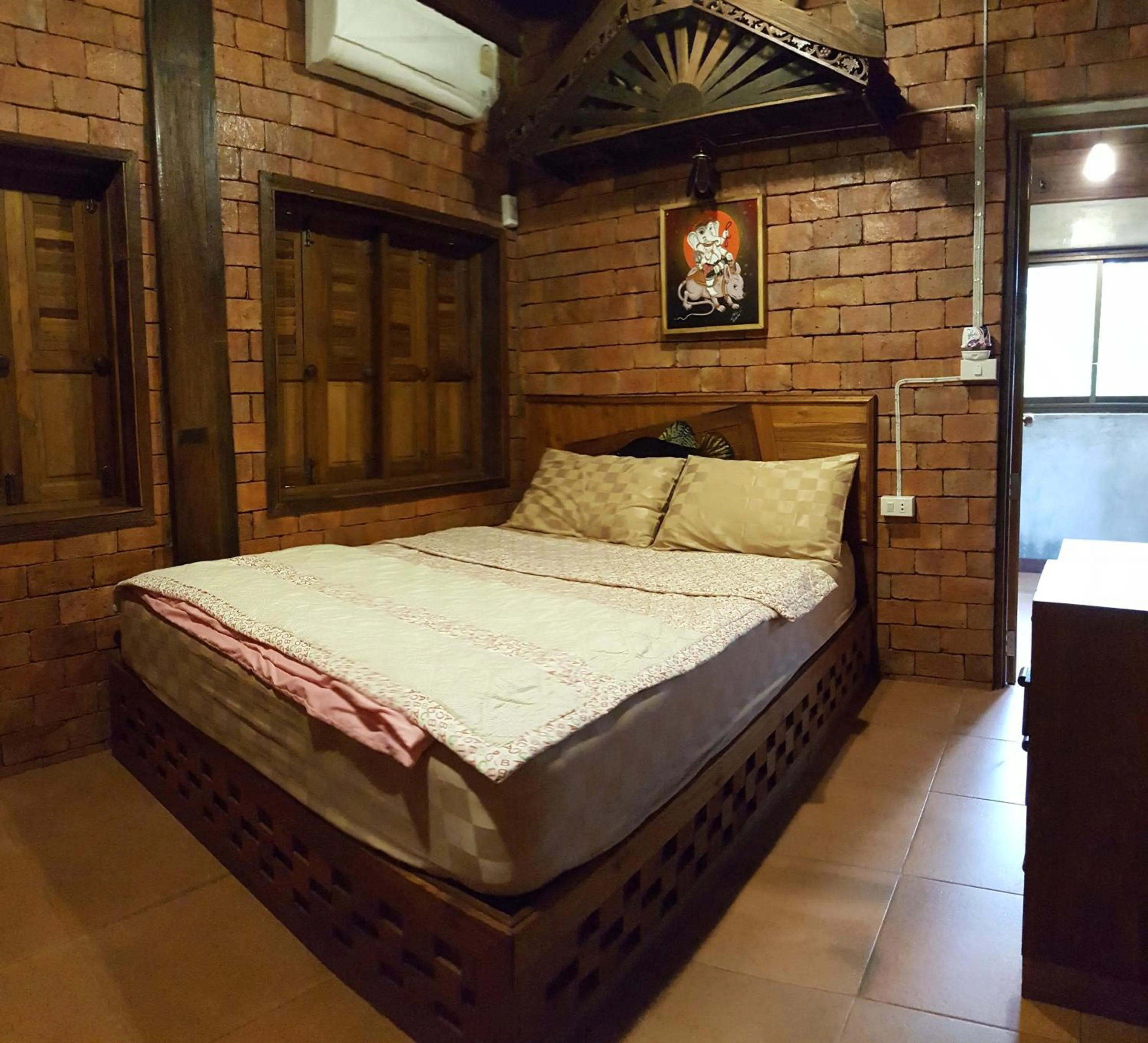 Bed in Klong Suan Plue Resort