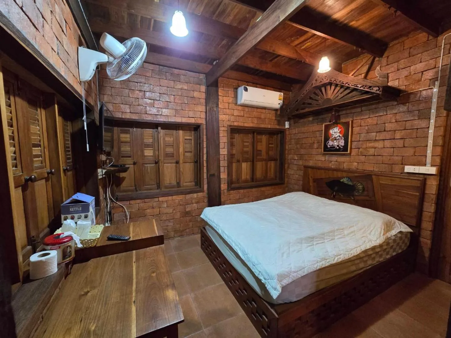 Bed in Klong Suan Plue Resort