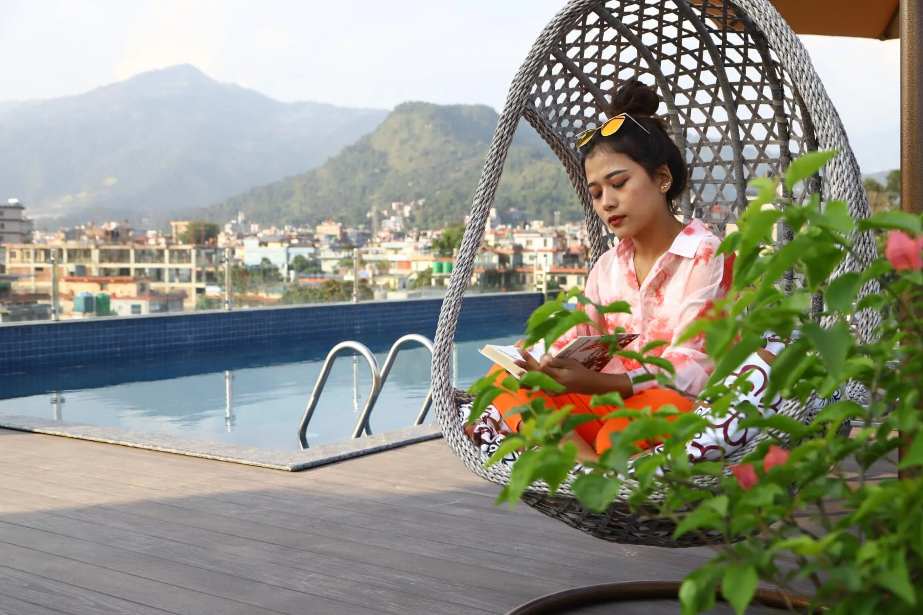 Swimming pool in Dahlia Boutique Hotel