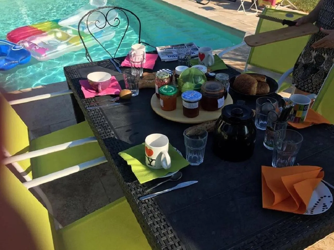 Breakfast in La Vignarelle