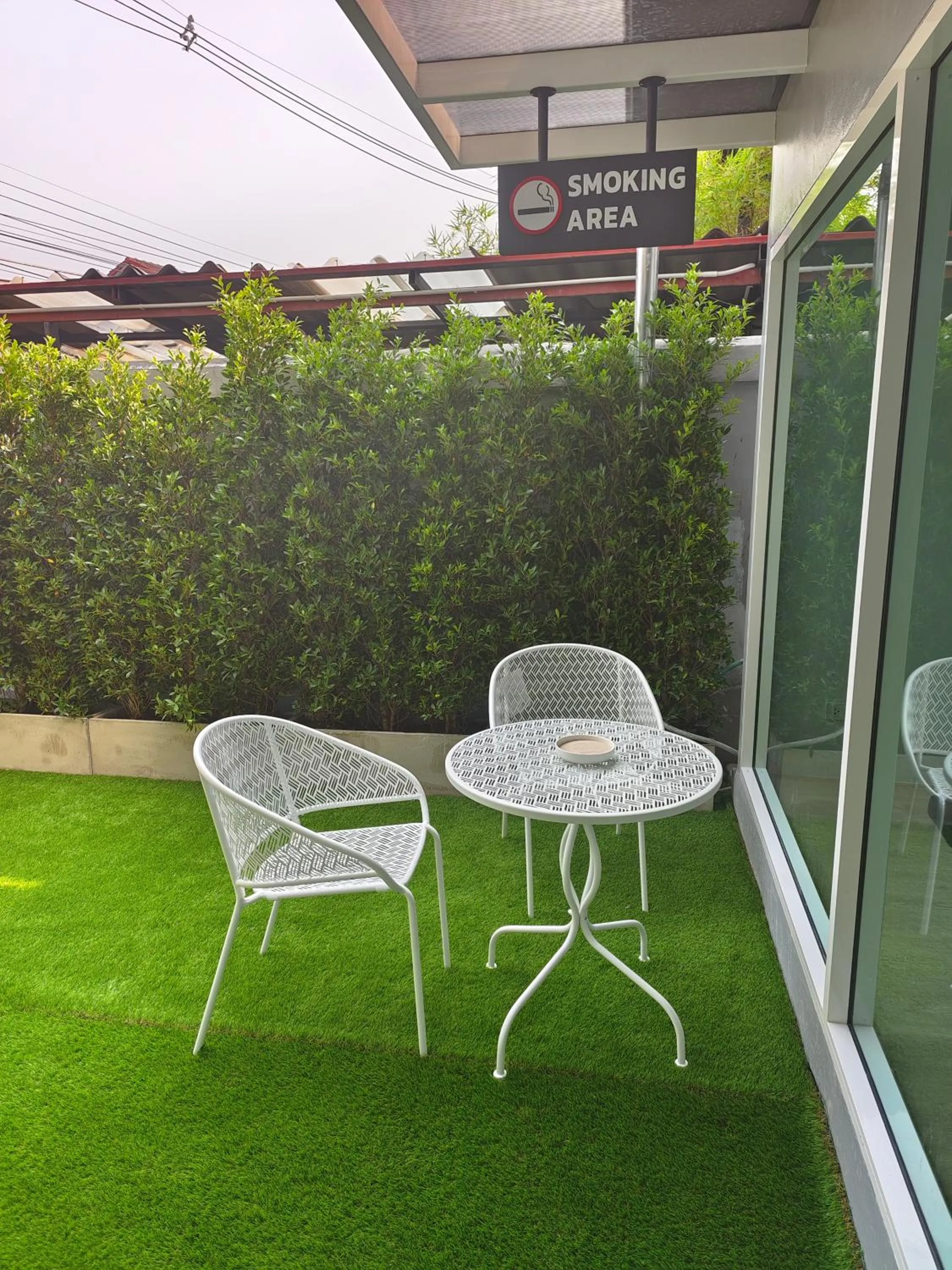 Garden in The Guest Chang Moi Boutique Hotel