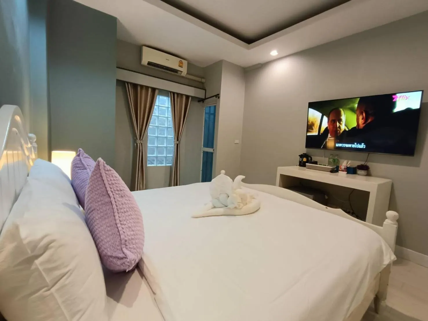 TV and multimedia, Bed in The Guest Chang Moi Boutique Hotel