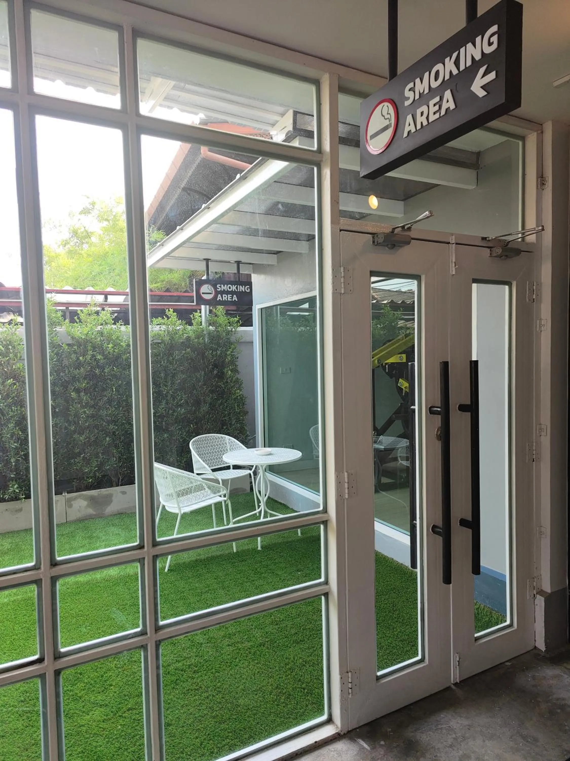 Garden view in The Guest Chang Moi Boutique Hotel