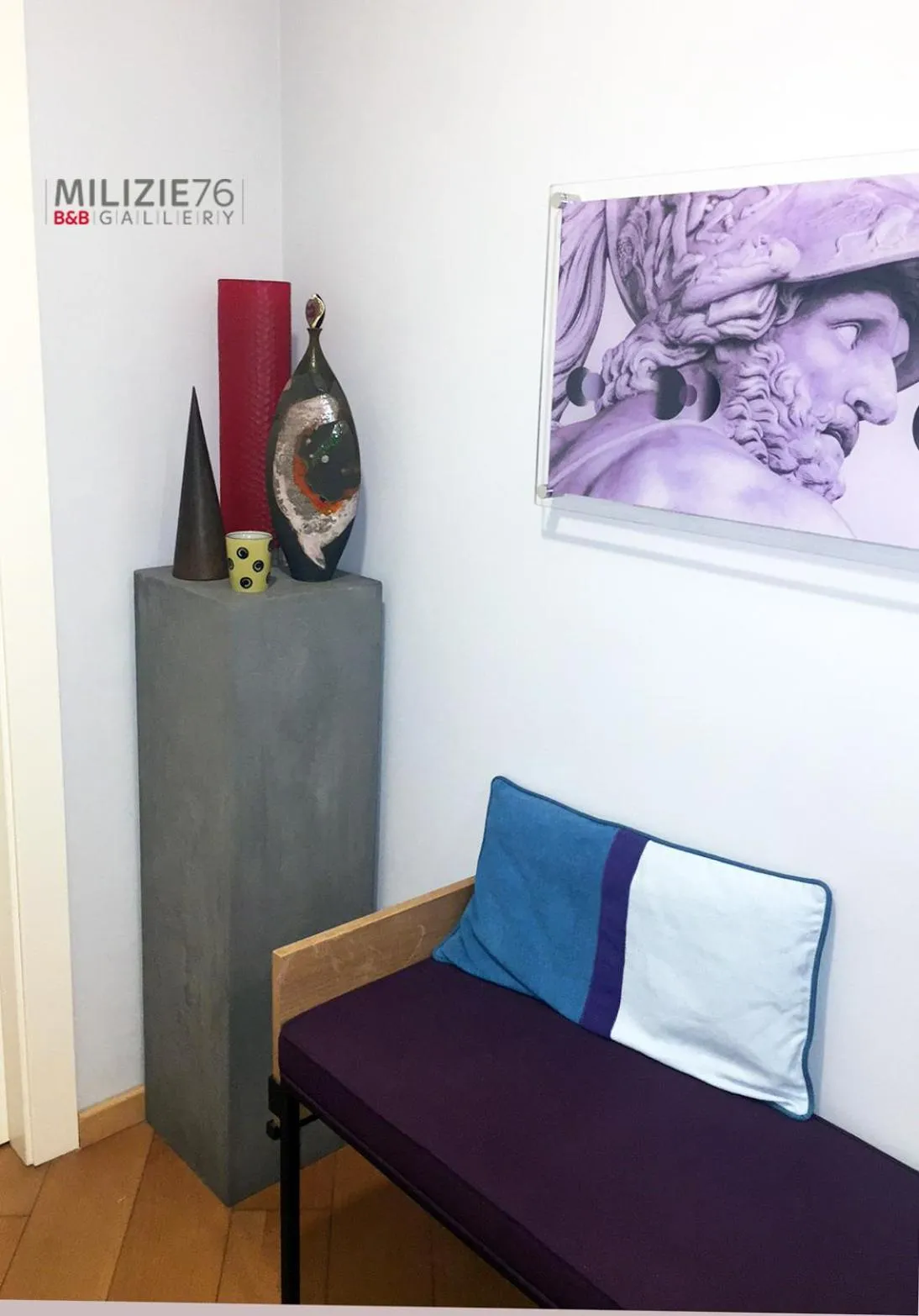 Lobby or reception in Milizie 76 Gallery