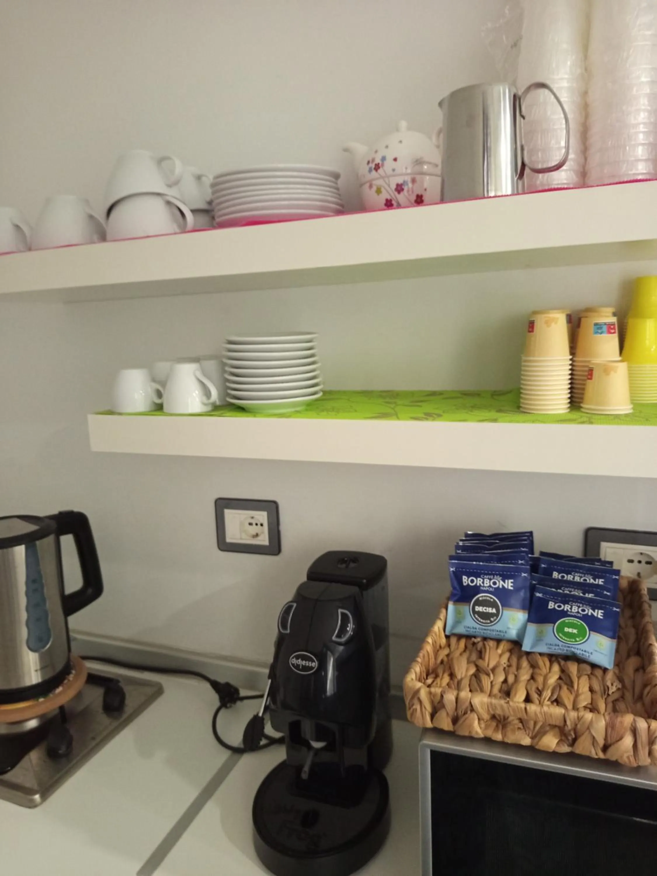 Kitchen or kitchenette in B&B Lido Esperando