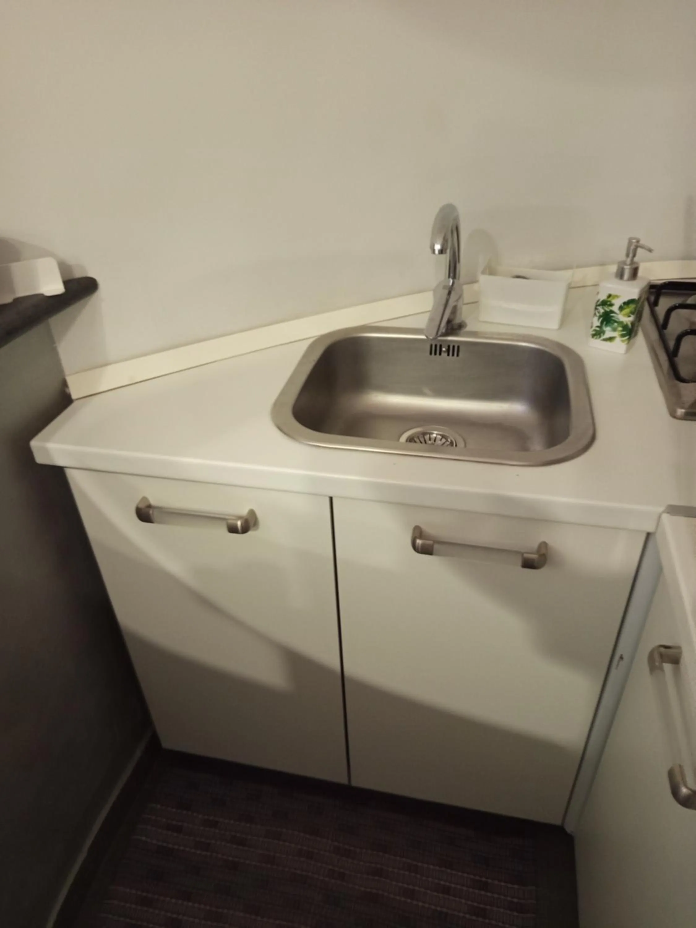 Kitchen or kitchenette in B&B Lido Esperando