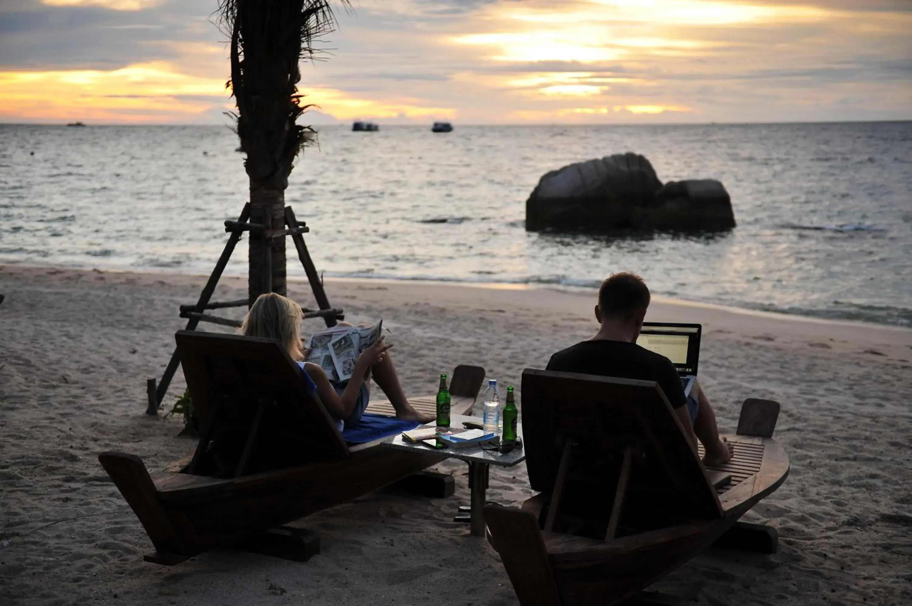 Sea view in Koh Tao Beach Club Sea view in Koh Tao Beach Club