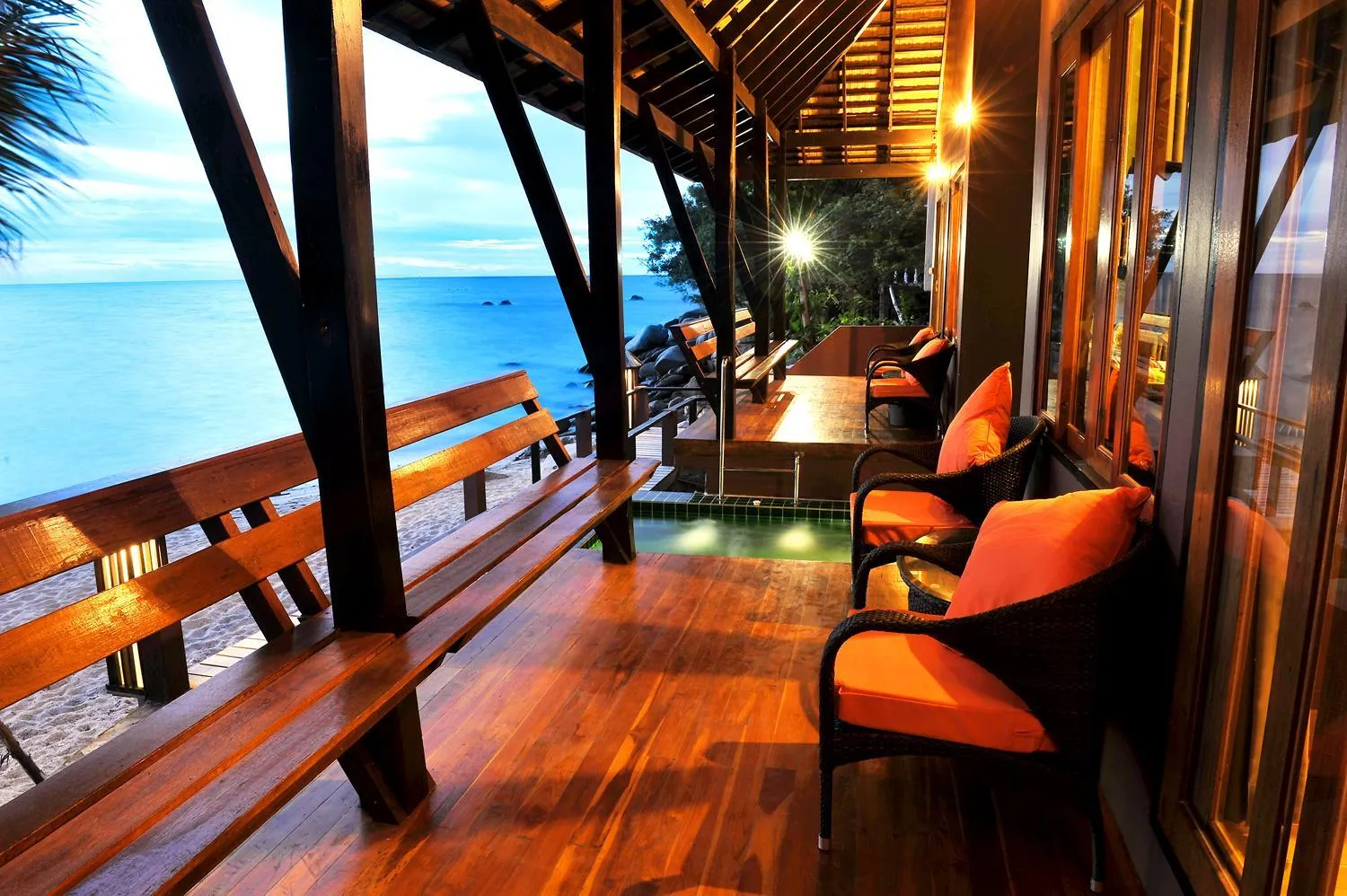 Balcony/Terrace in Koh Tao Beach Club