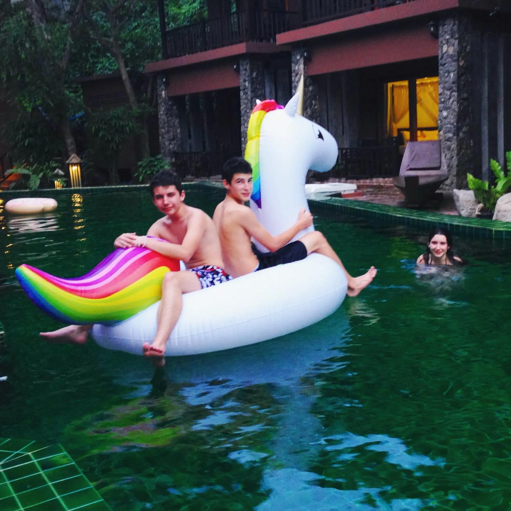 Swimming pool in Koh Tao Beach Club