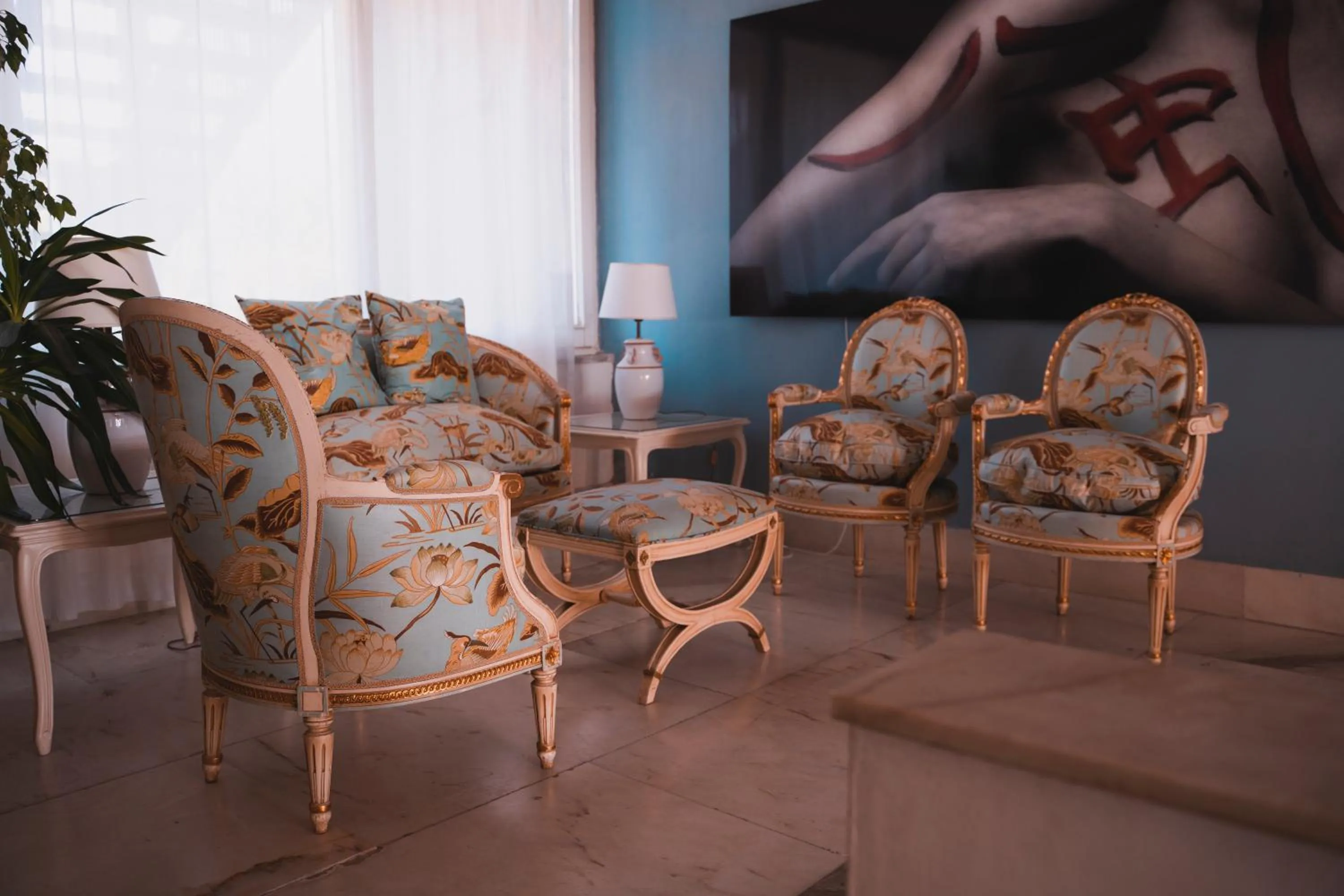 Lobby or reception in Hotel Sinuessa Terme