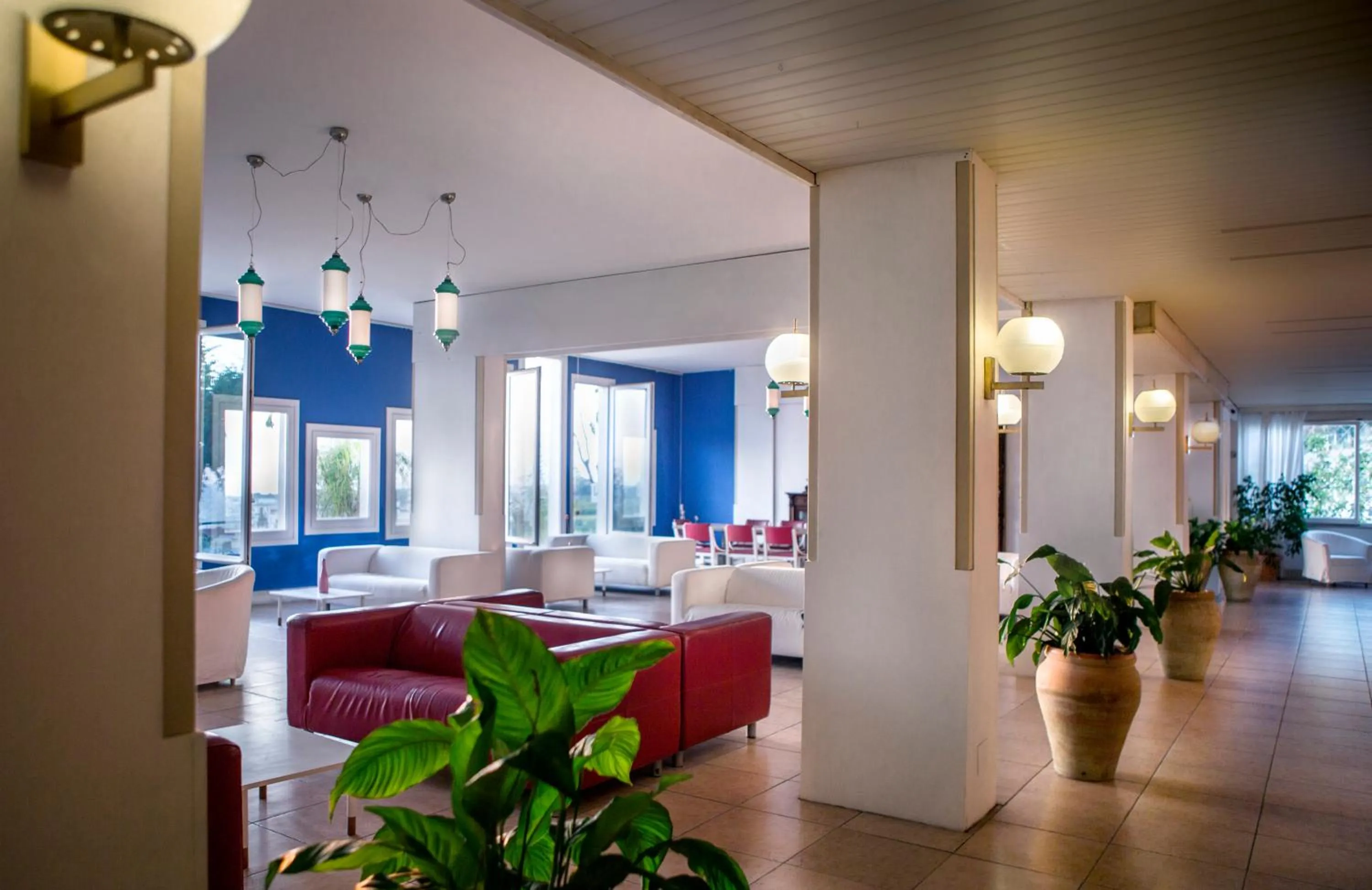 Lobby or reception in Hotel Sinuessa Terme