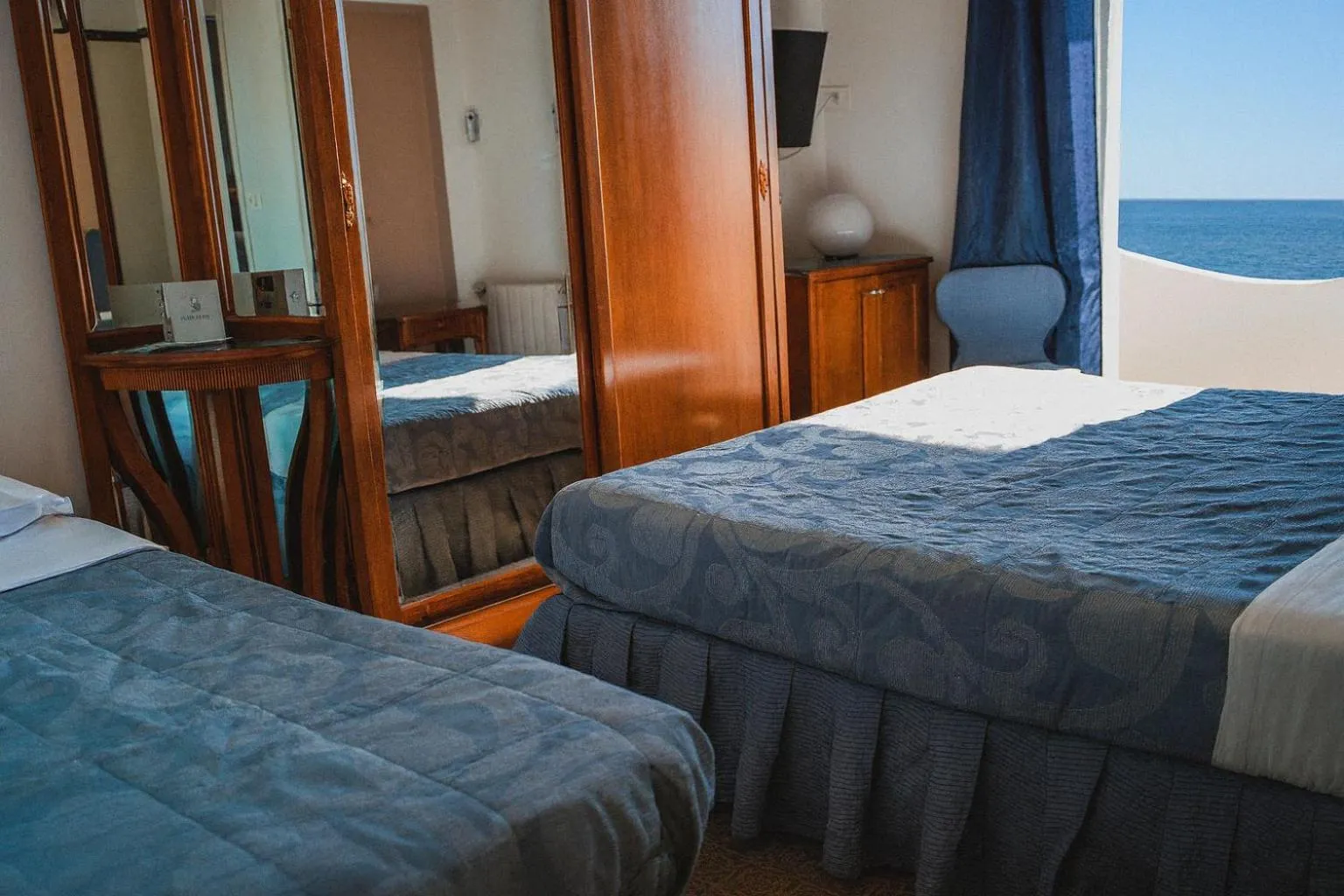 Bed in Hotel Sinuessa Terme