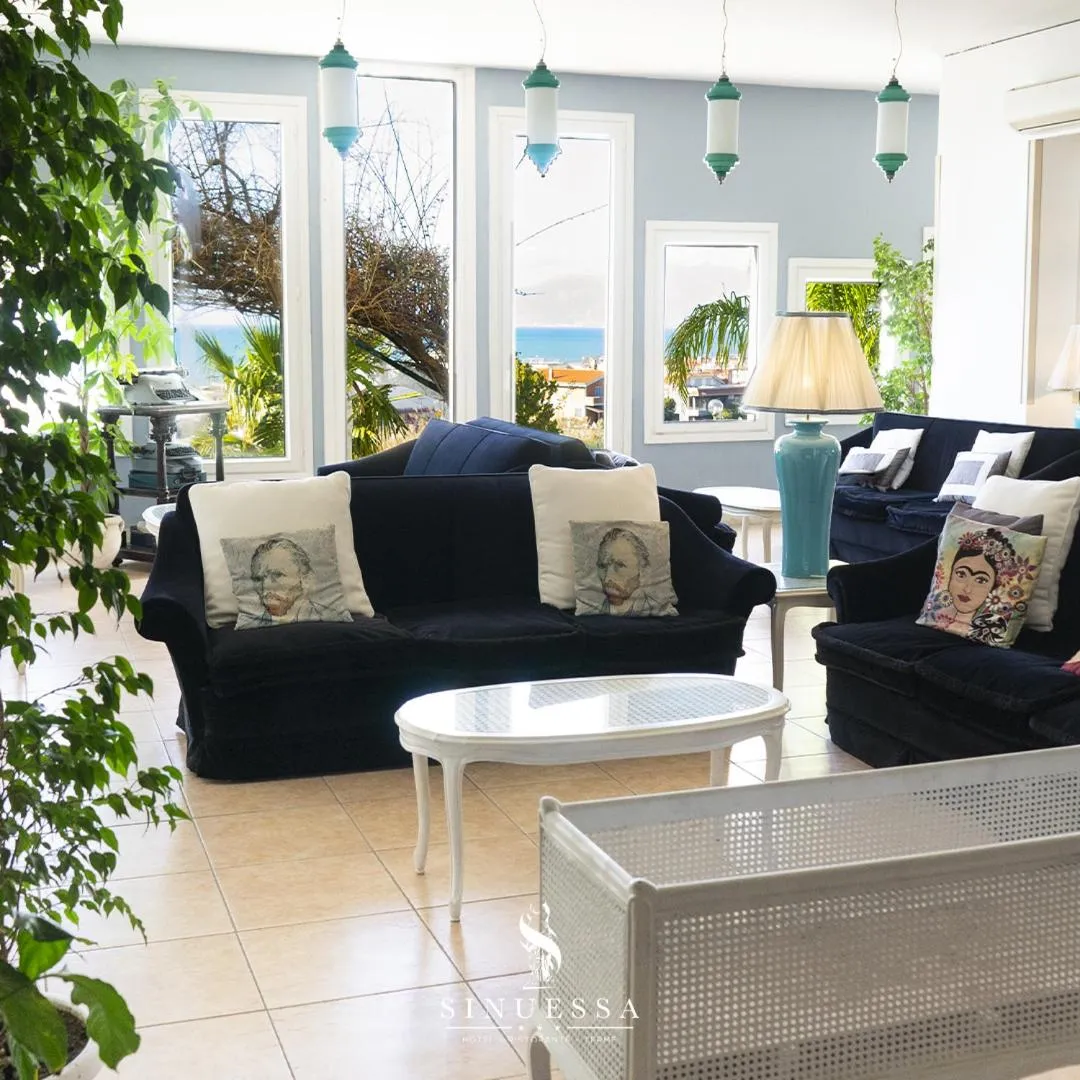 Lobby or reception in Hotel Sinuessa Terme