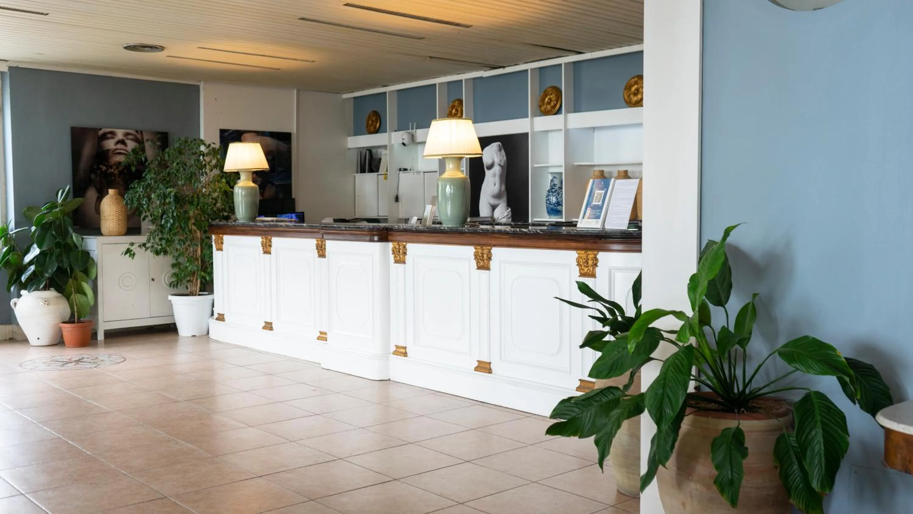 Lobby or reception in Hotel Sinuessa Terme
