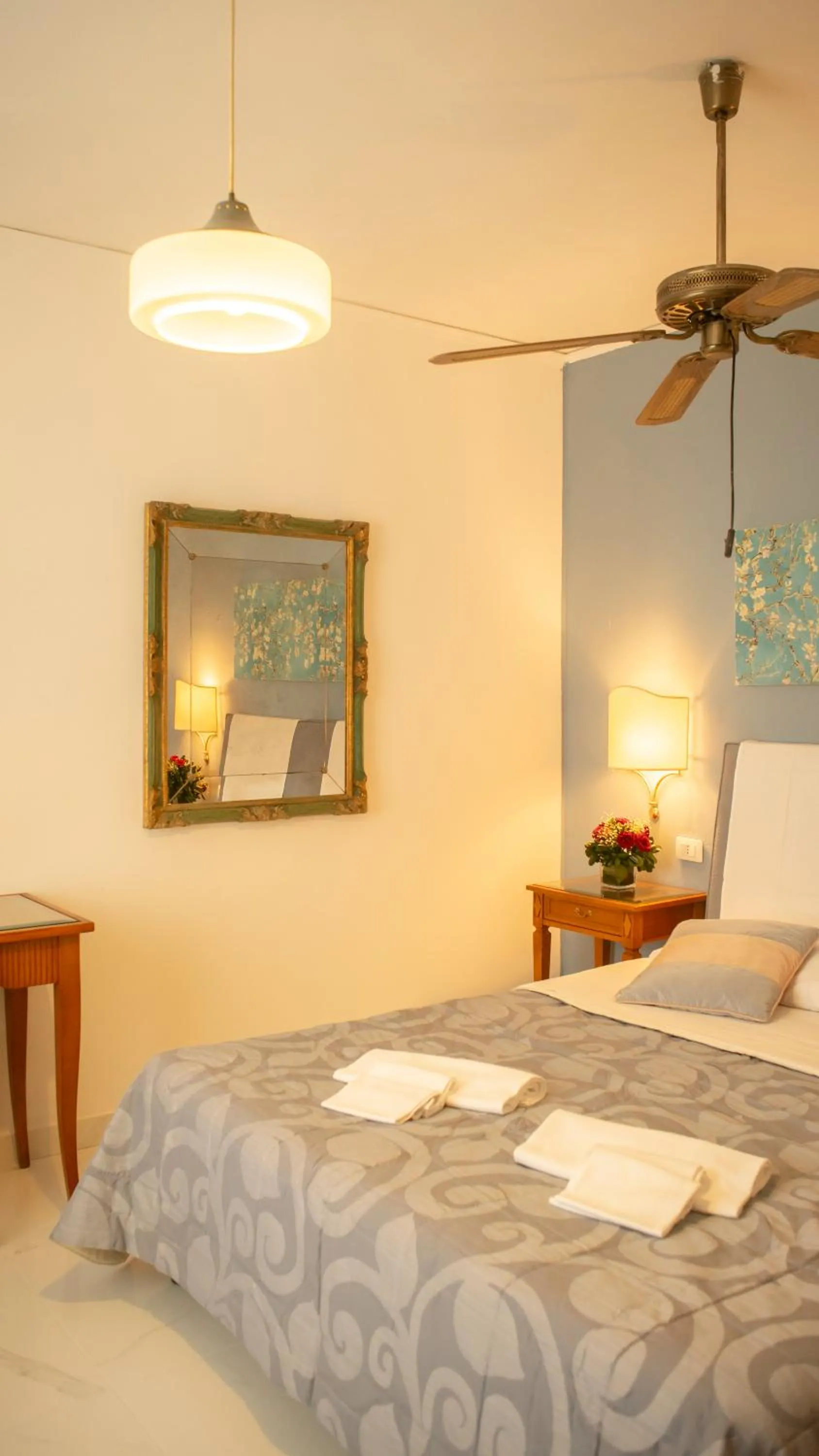 Bedroom, Bed in Hotel Sinuessa Terme