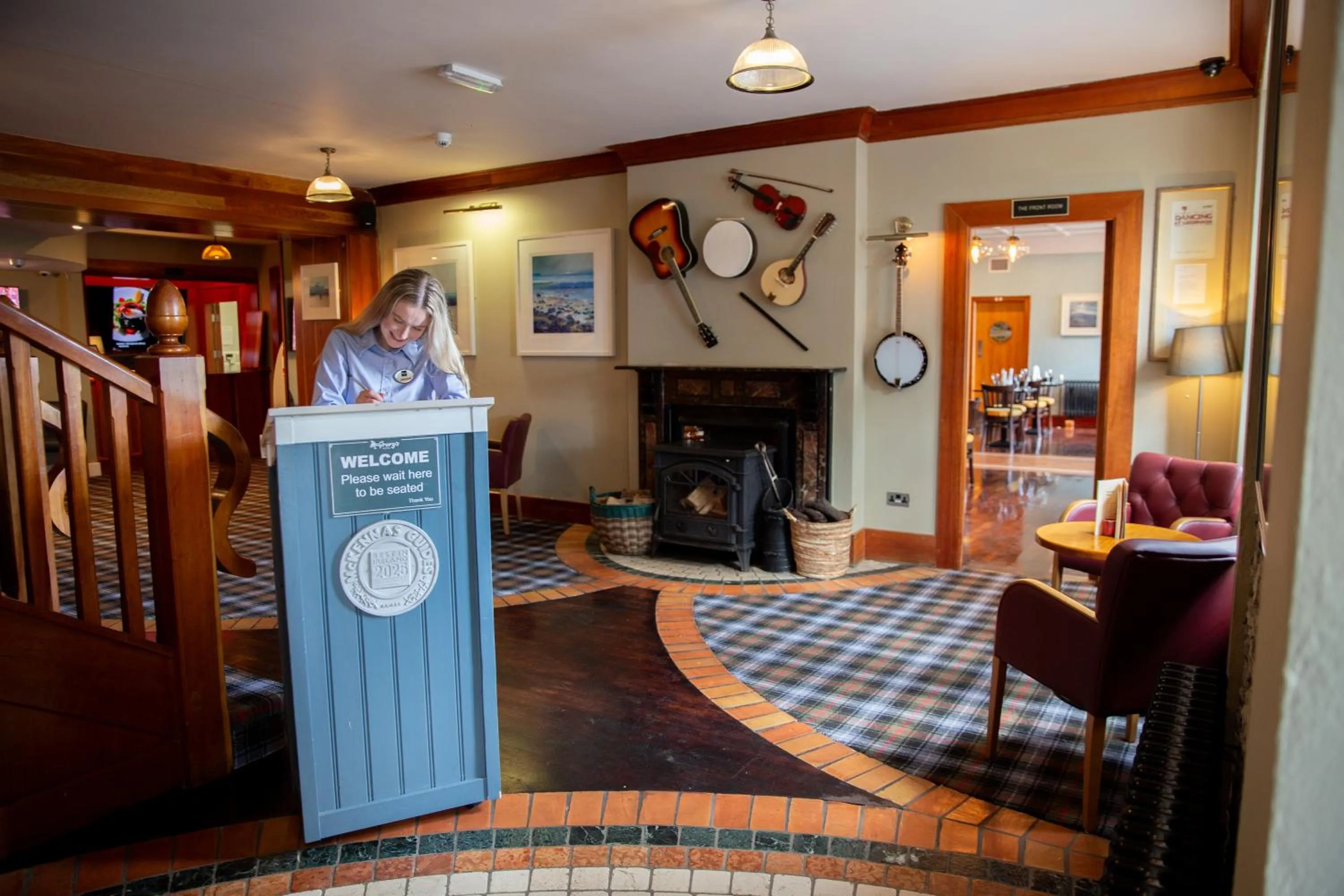 Lobby or reception in McGrorys
