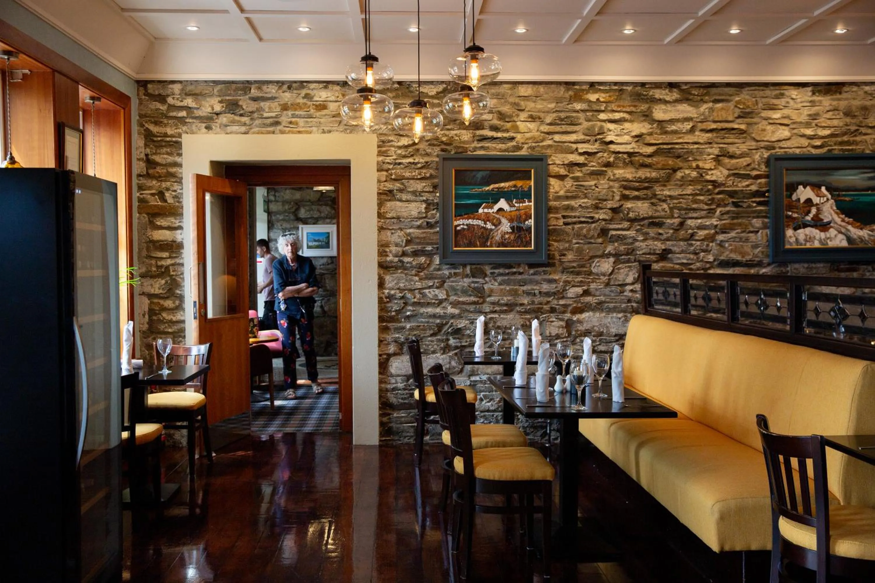 Dining area in McGrorys