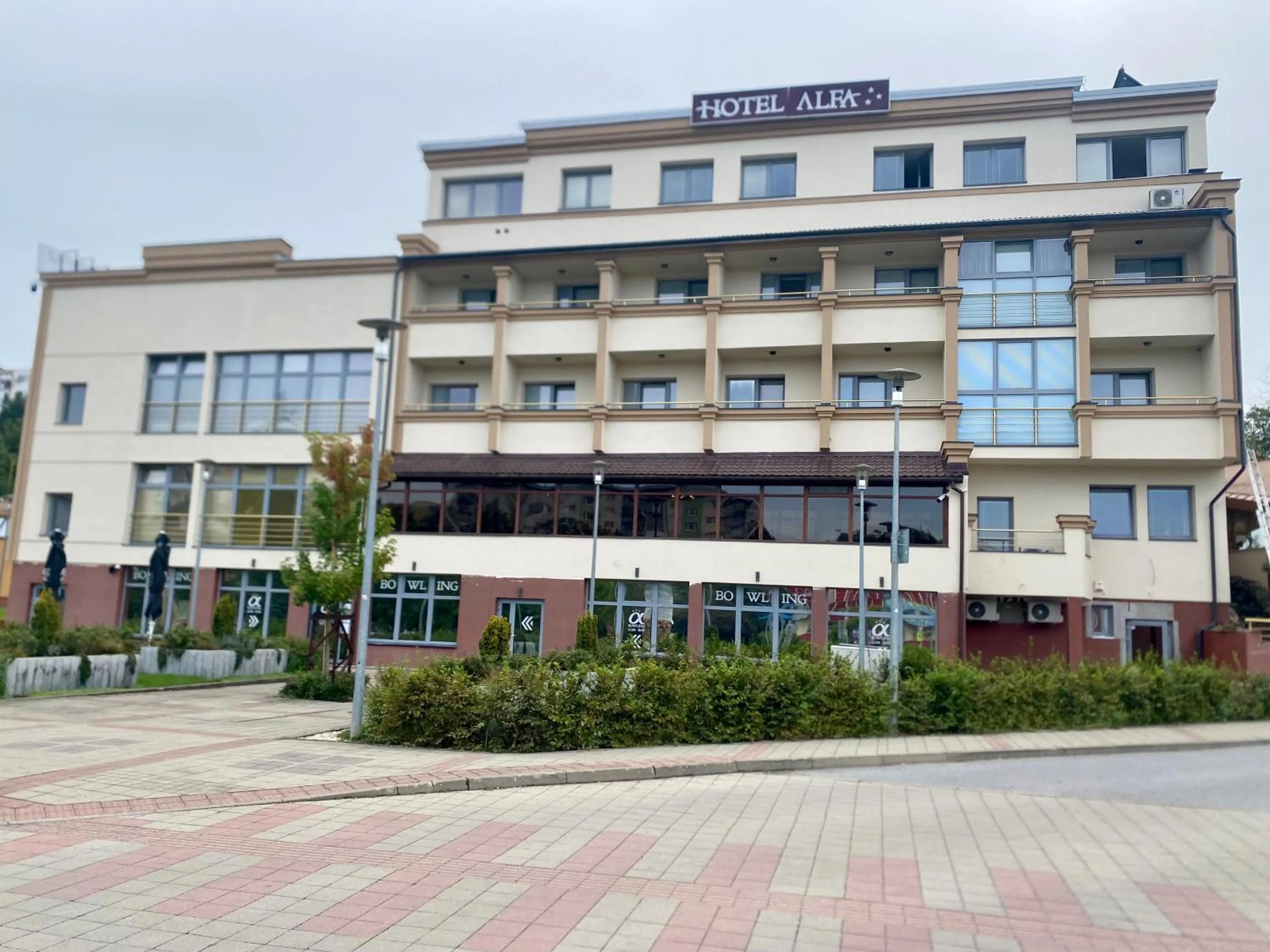Property building in Hotel Alfa