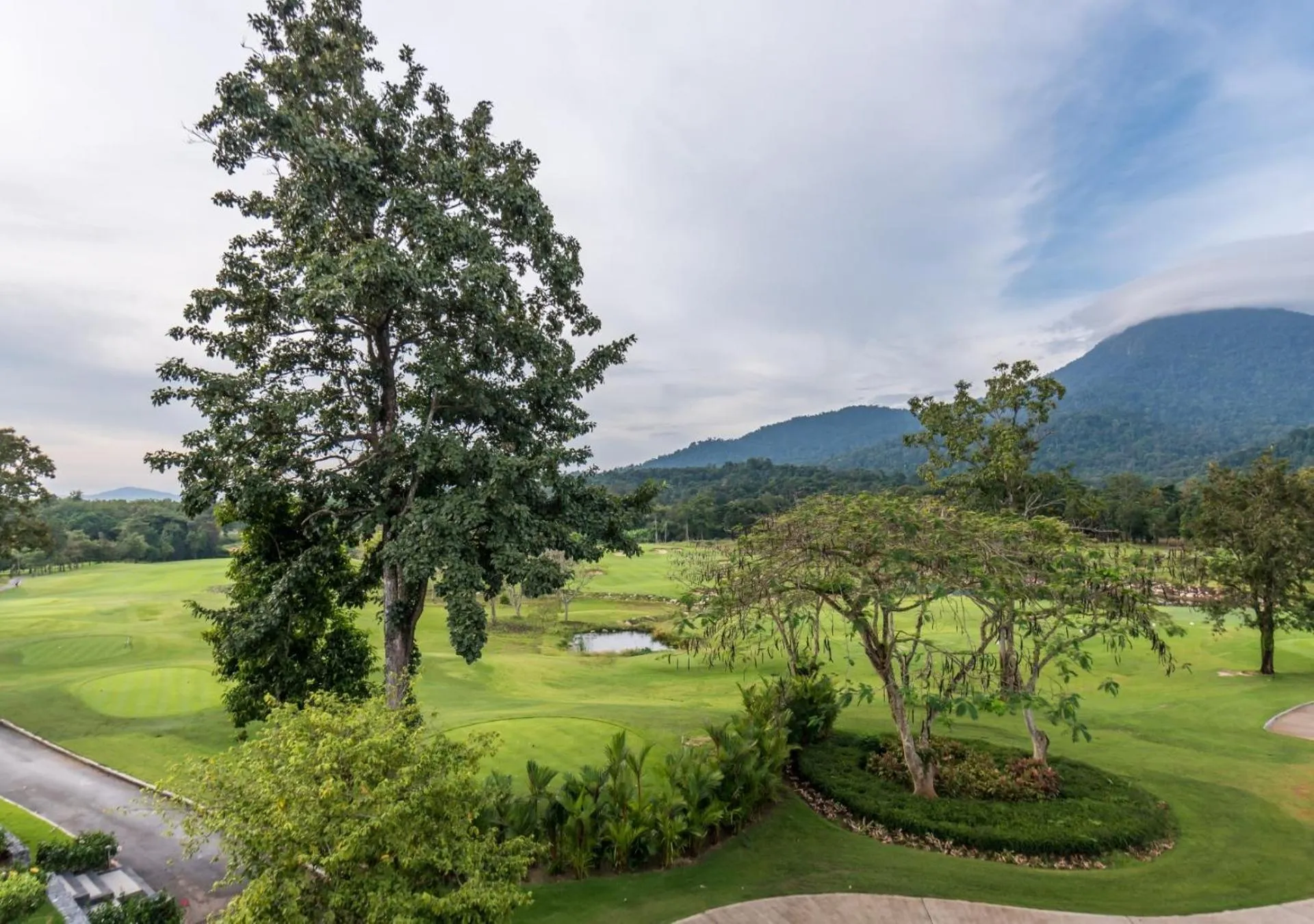 Mountain view in Chatrium Golf Resort Soi Dao Chanthaburi
