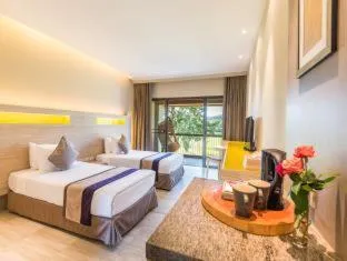 View (from property/room), Bed in Chatrium Golf Resort Soi Dao Chanthaburi