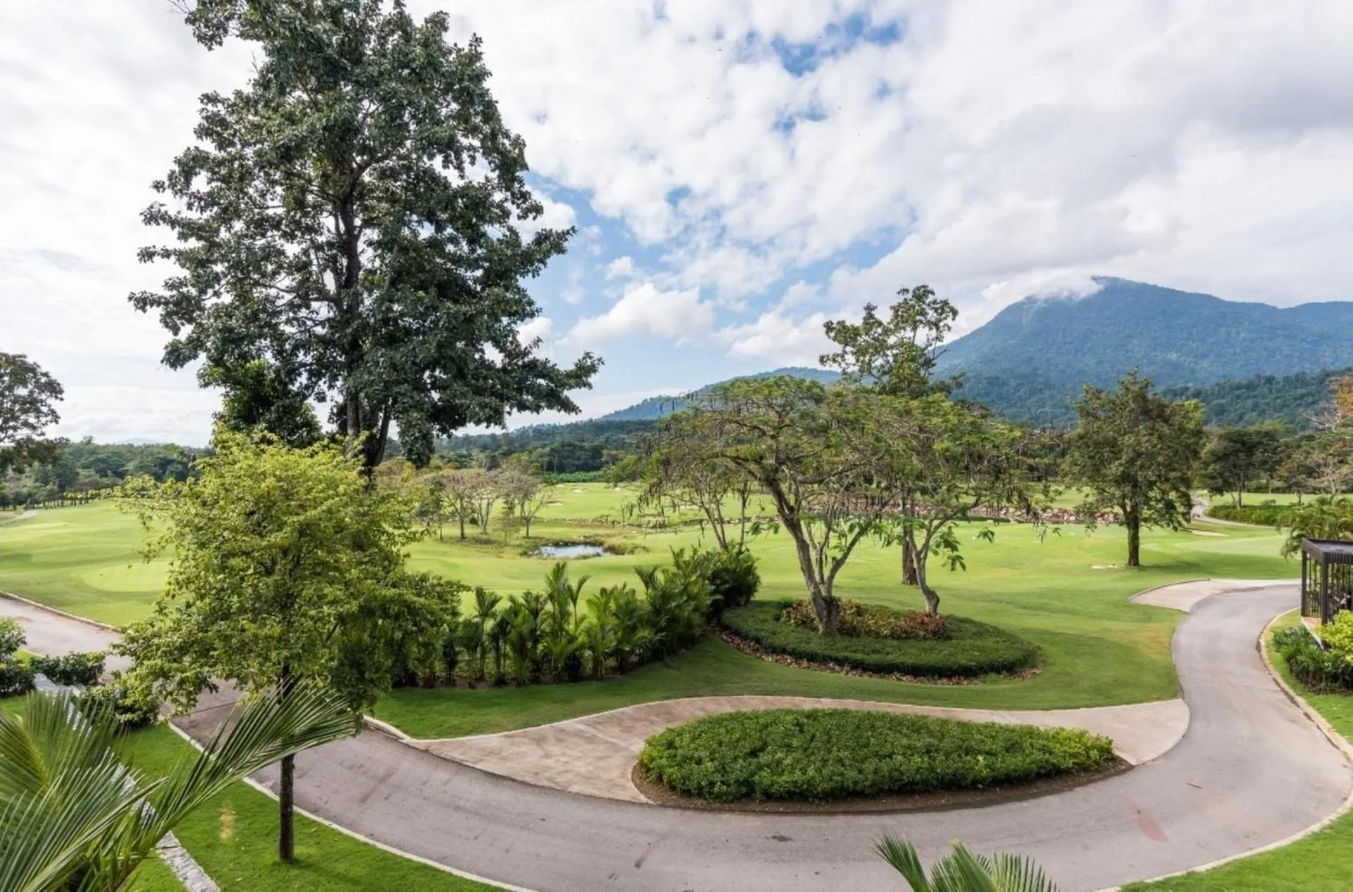 Mountain view in Chatrium Golf Resort Soi Dao Chanthaburi