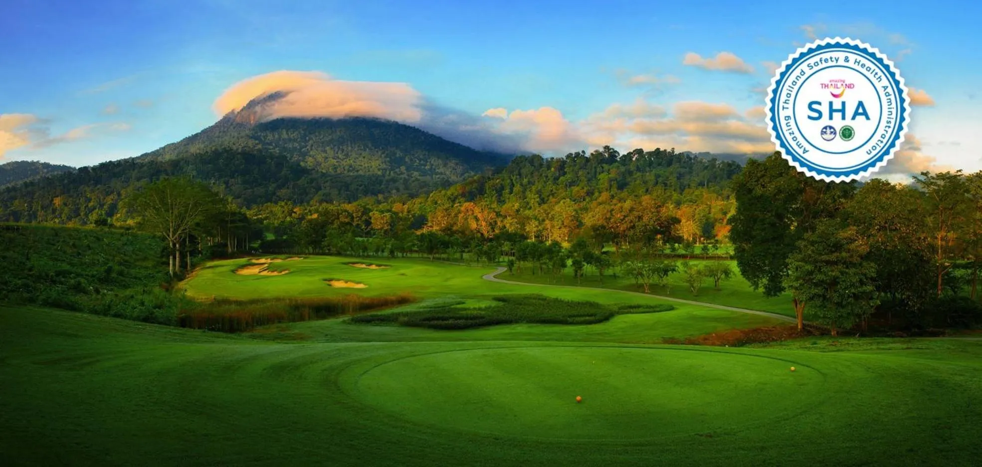Garden in Chatrium Golf Resort Soi Dao Chanthaburi