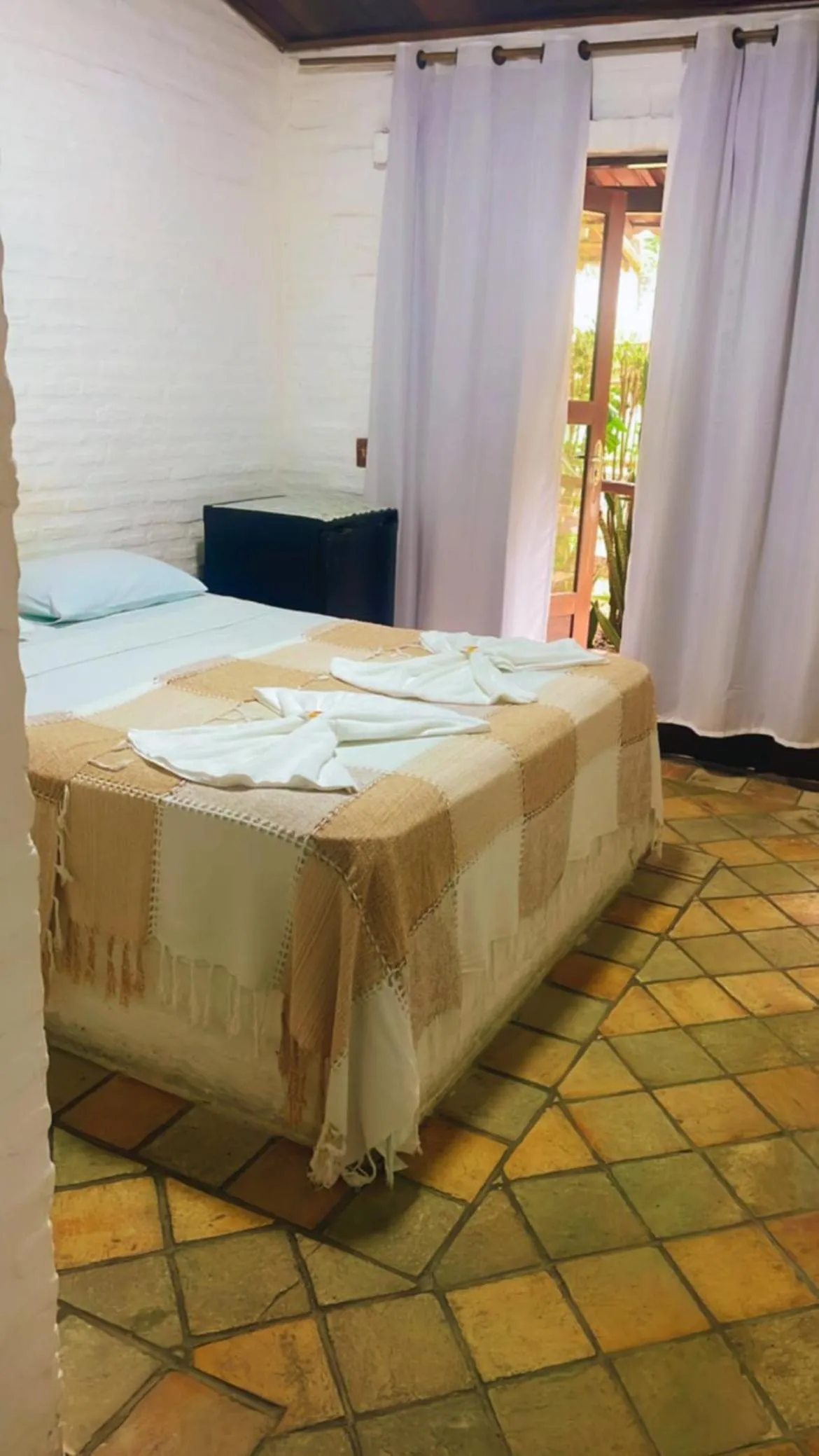 Bed in Pousada Praia da Pipa